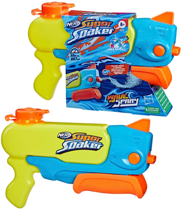 Hasbro Wasserpistole »Nerf, Wasserblaster, Super Soaker, Wave Spray«