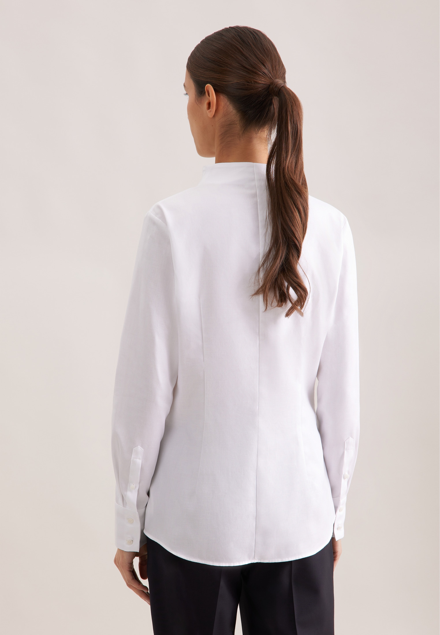 seidensticker Klassische Bluse 1/1 Kragen Uni