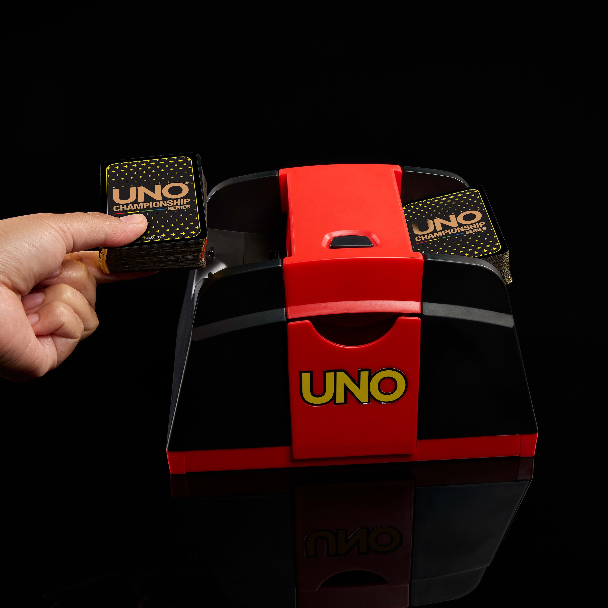 Mattel games Spiel »UNO Championship Kartenmischer« speziell für UNO-Karten