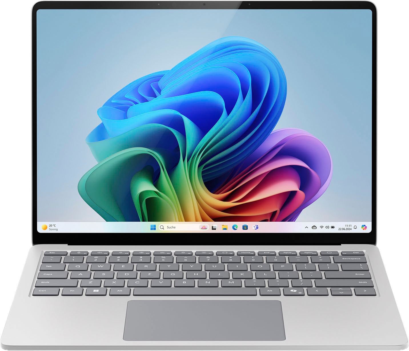 Microsoft Notebook »Surface Laptop, Copilot+ PC, 13" Touch-Display, 16 GB RAM, 7. Edition«, 35,05 cm, / 13,8 Zoll, Qualcomm, Snapdragon X, Adreno, 256 GB SSD