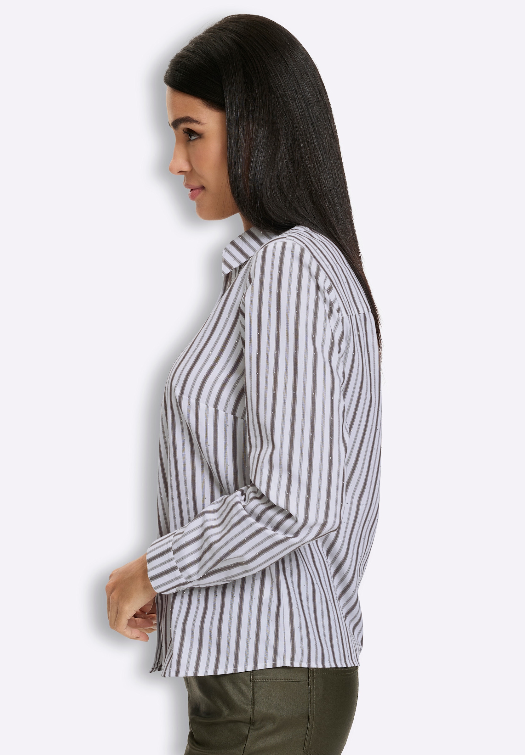 heine Hemdbluse »Hemdbluse Gestreifte Bluse«