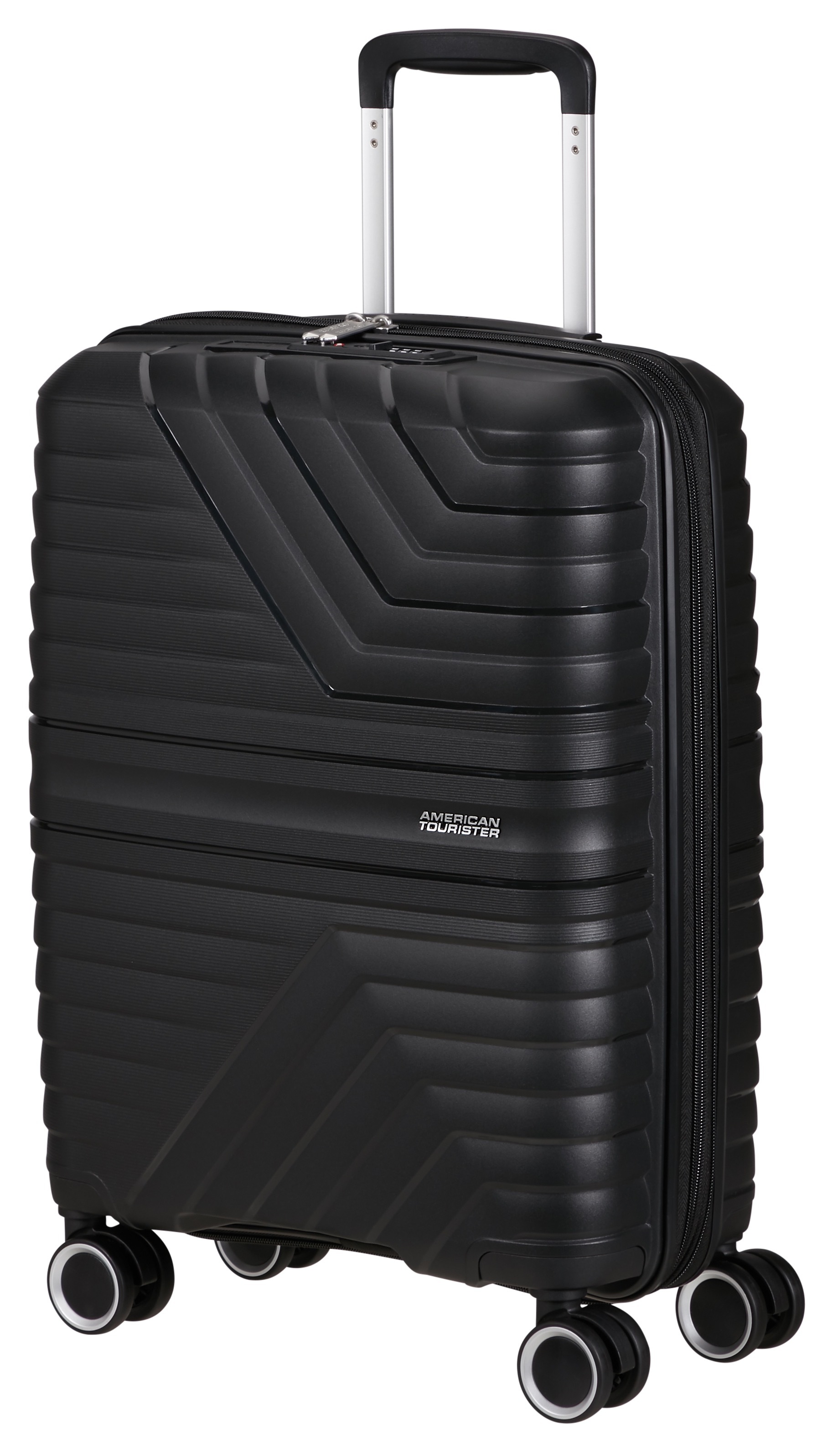 American Tourister® Hartschalen-Trolley »FLYTWIST, verschiedene Größen und Farben«, 4 Rollen, Hartschalen-Koffer personalisierbar Volumenerweiterung