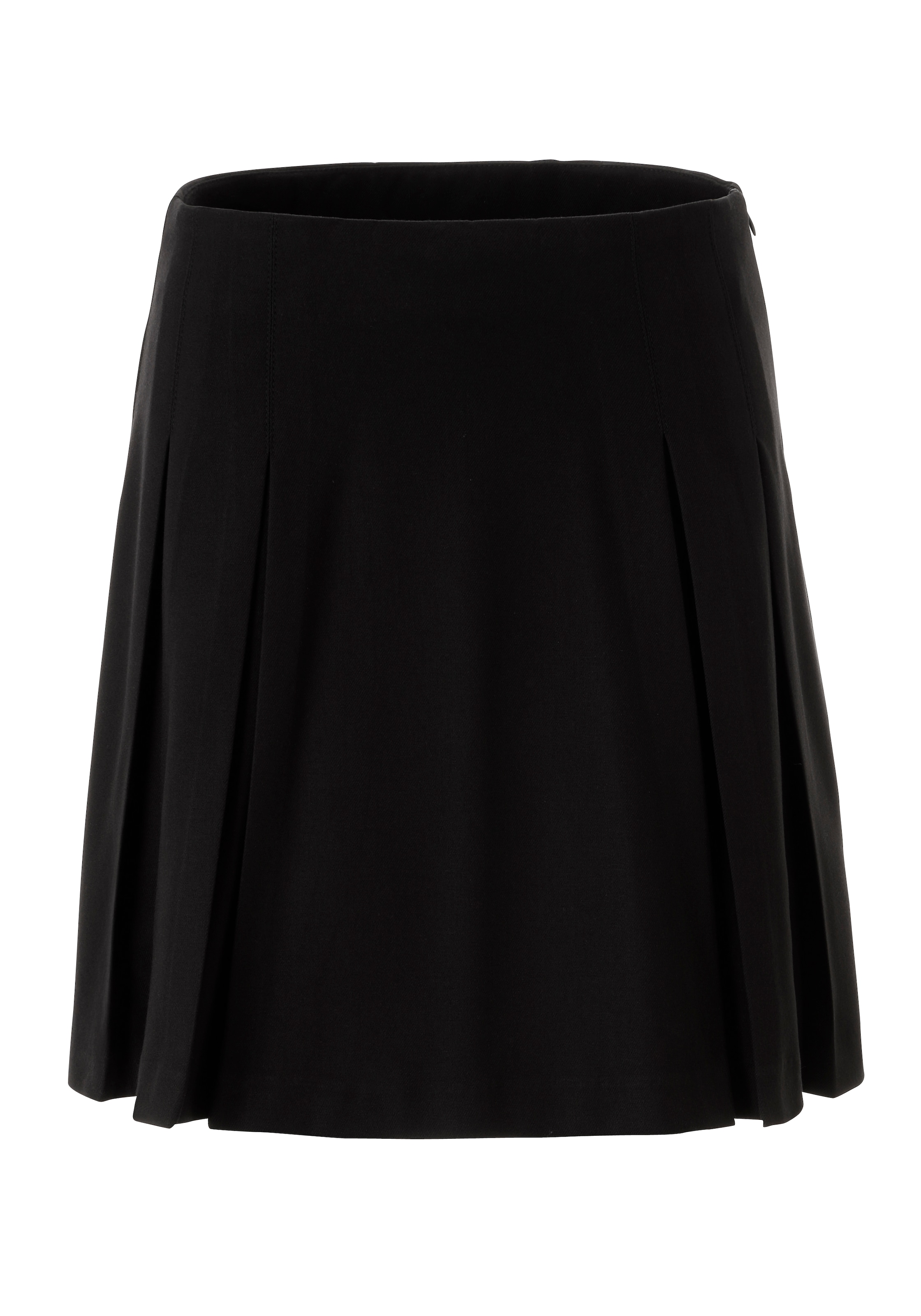 Aniston CASUAL Minirock mit trendigen Falten - NEUE KOLLEKTION