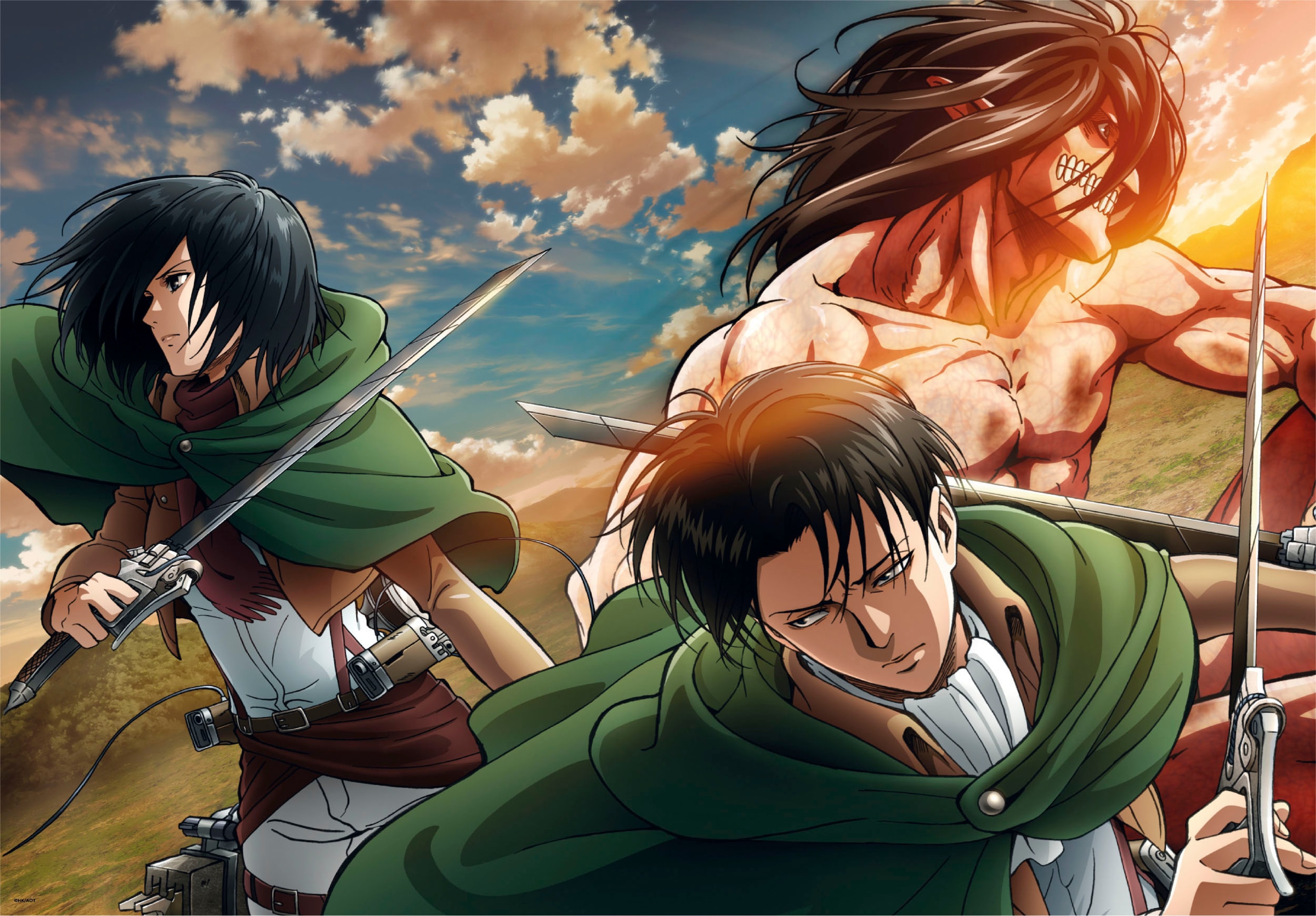 Clementoni® Puzzle »Premium Animé-Collection, Attack on Titan«, Made in Europe