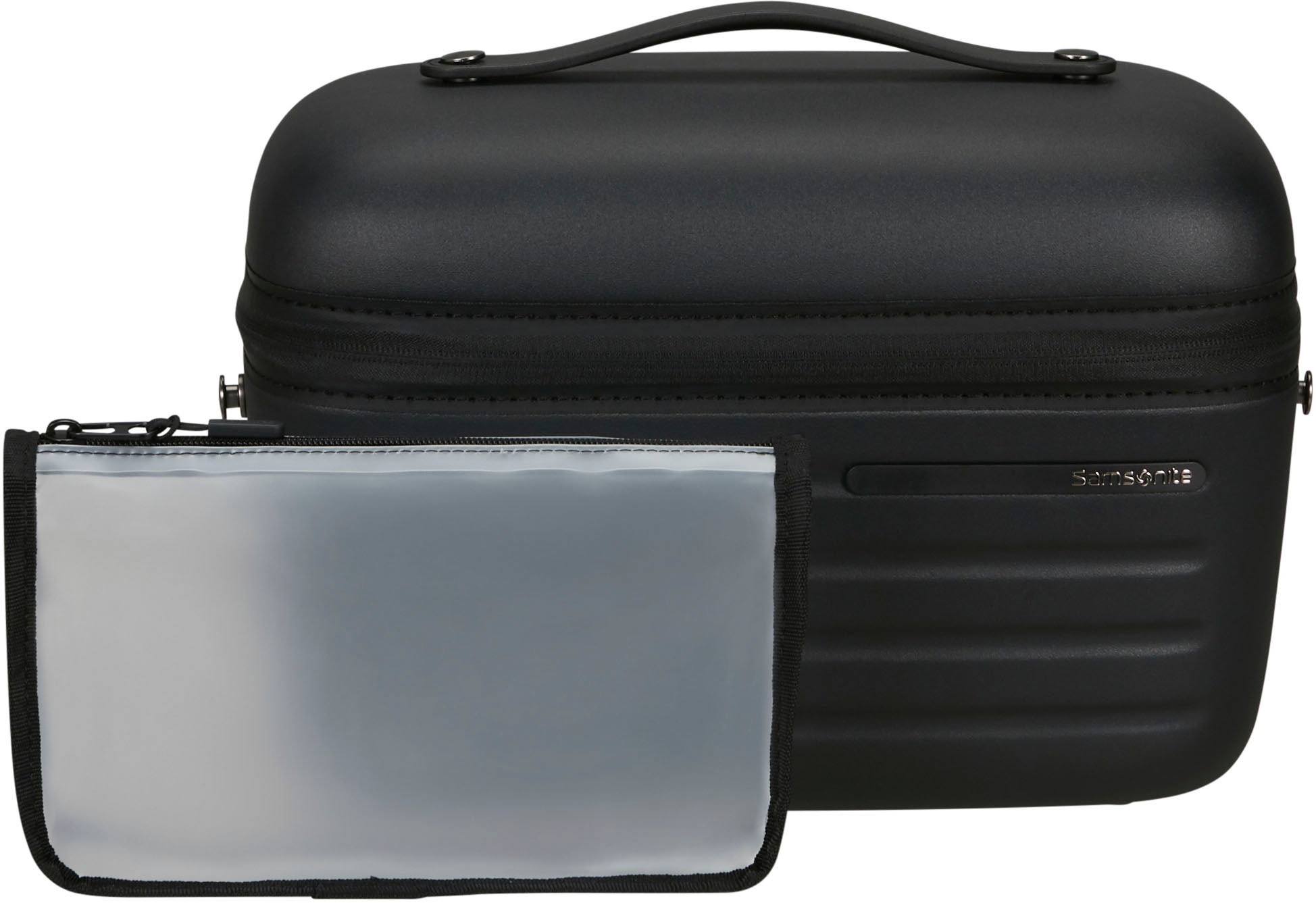 Samsonite Beautycase »STACKD Beauty Case, black, 25 cm«, Beauty-Bag Beautybox Schminketui Kosmetikbox