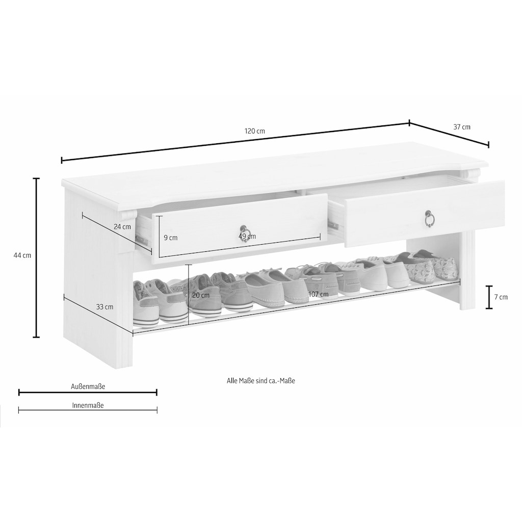 Home affaire Schuhbank »Florenz«