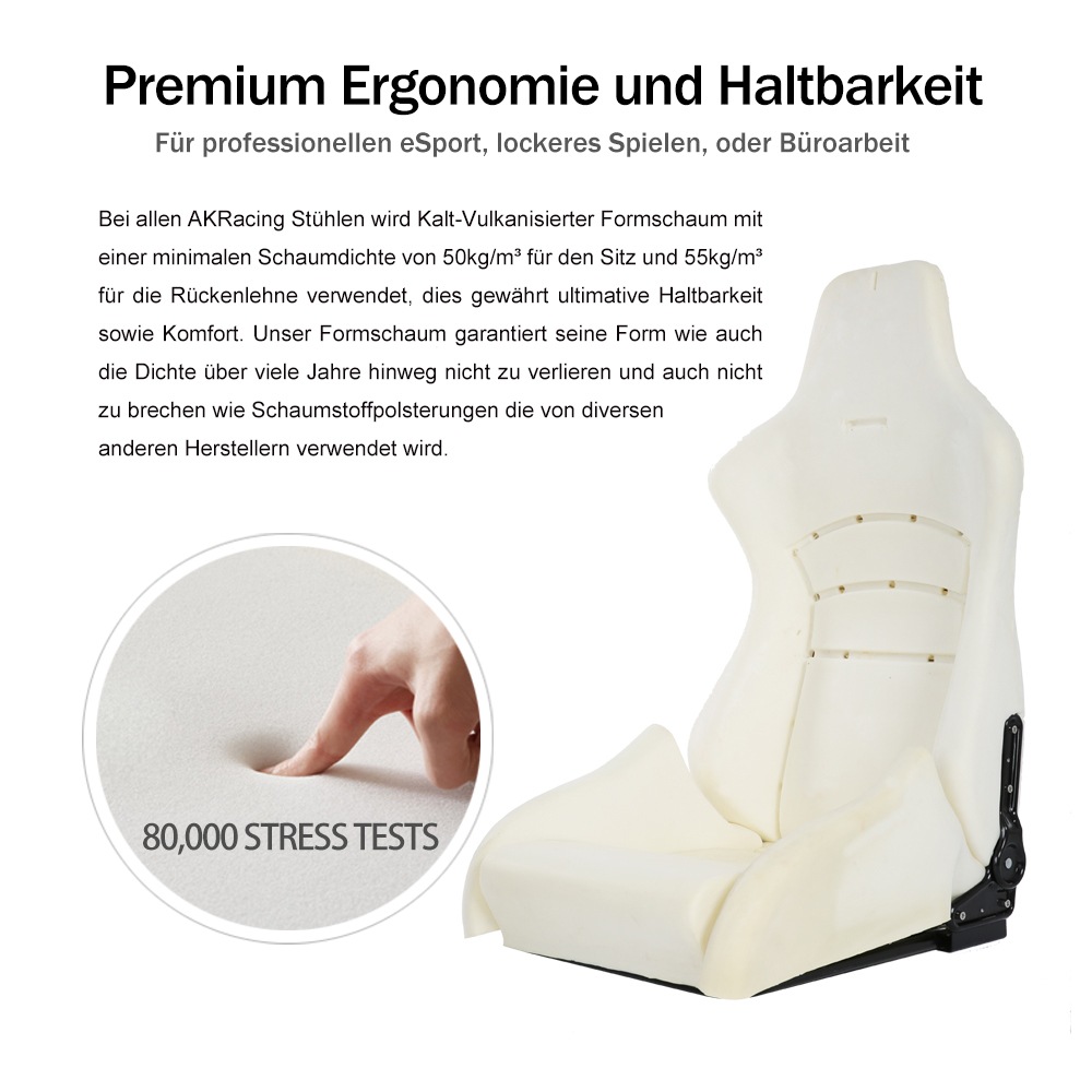 AKRacing Gaming-Stuhl »AKRACING Core LX Plus AK-LXPLUS-WT hochwertiges Kunstleder«