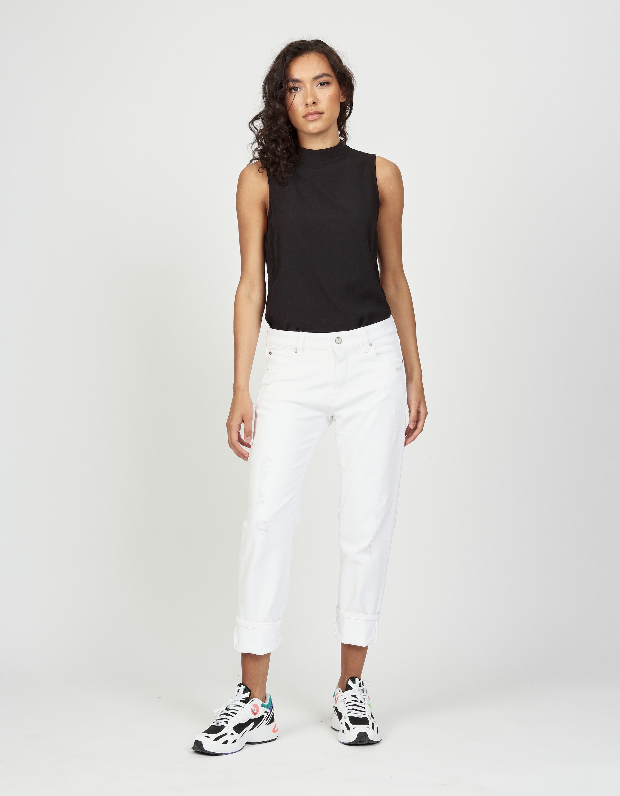 GANG »94NADIA« 5-Pocket Style mit Reißverschluss und Knopf