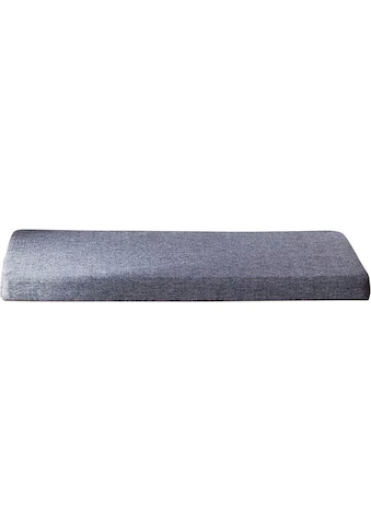 Bankauflage »Avena«, graues Sitzkissen, 49 x 32 cm, eckig,Bezug: 100 % Polypropylen
