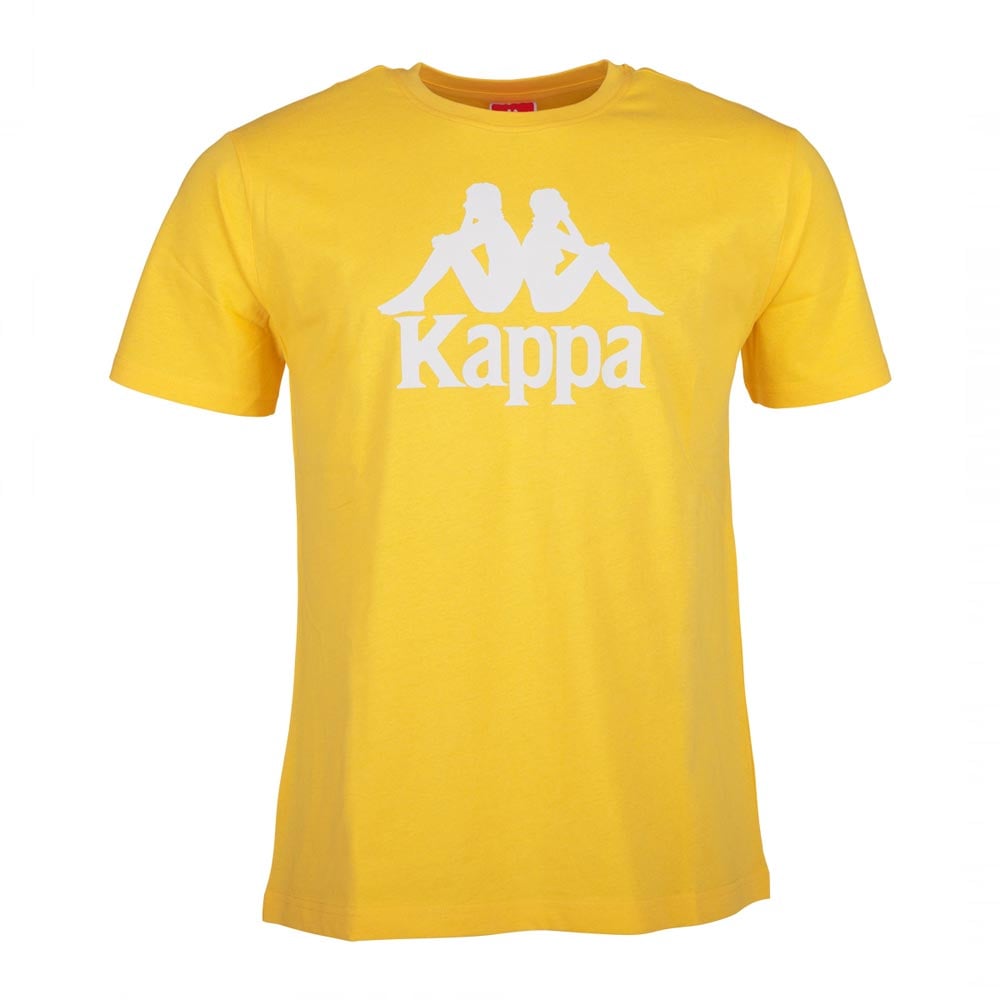 T-Shirt, Logoprint mit plakativem Kappa bei