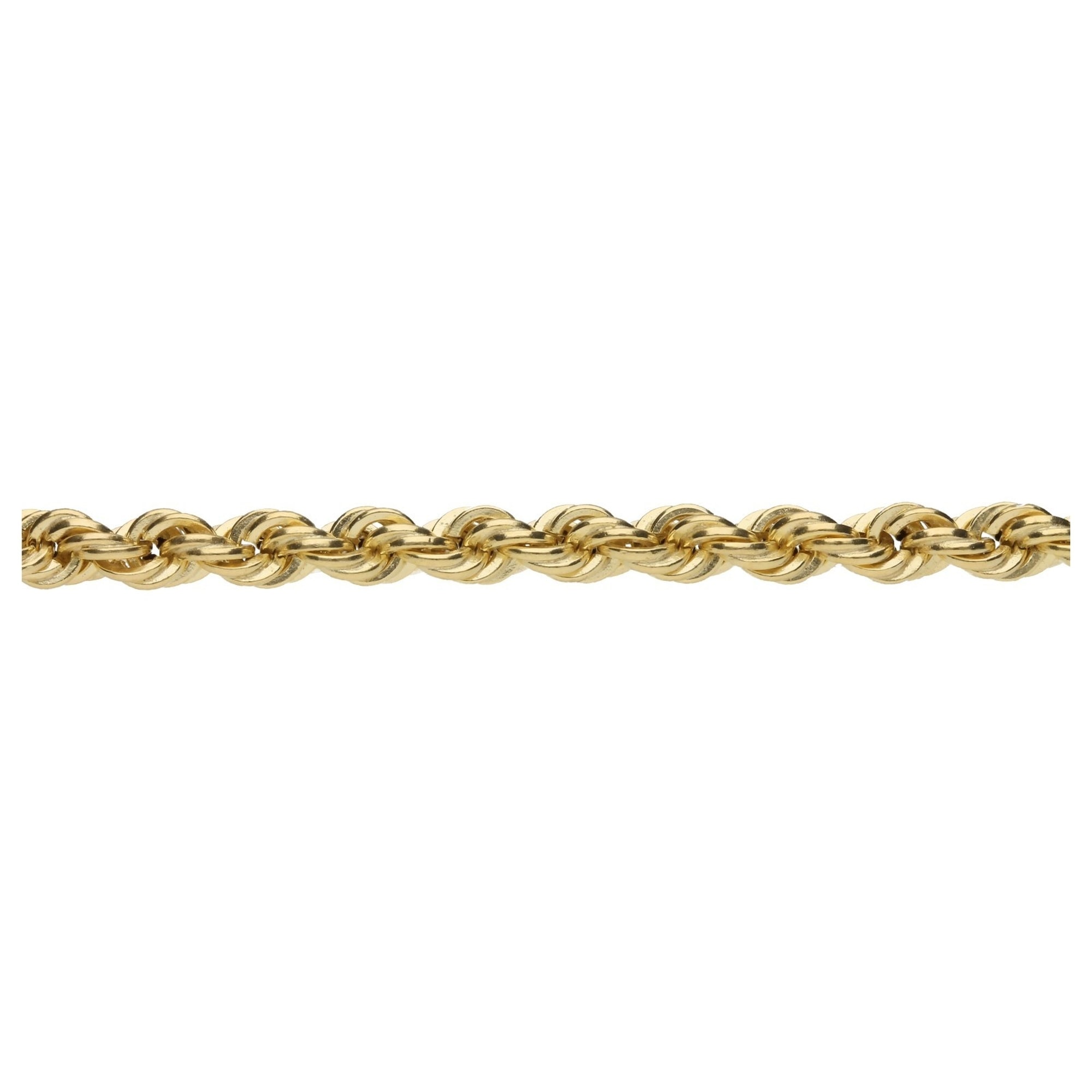 Luigi Merano Armband »Armband Kordelkette, hohl, Gold 585«