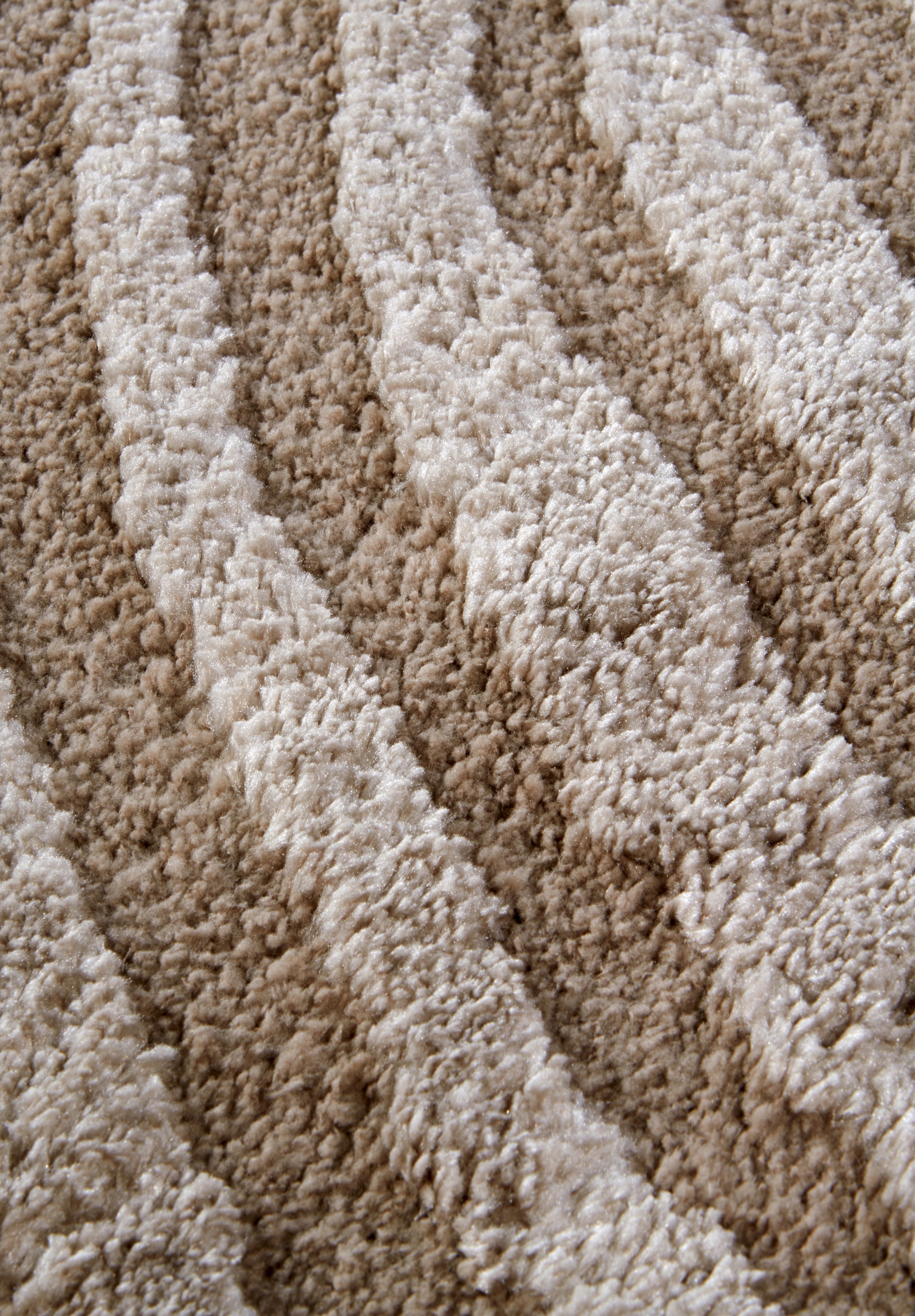 ELLE DECORATION Designteppich »Pigment«, rechteckig, 18 mm Höhe, Hochflor, Shaggy, Läufer, weich, Langflor, modern, Hoch Tief Effekt
