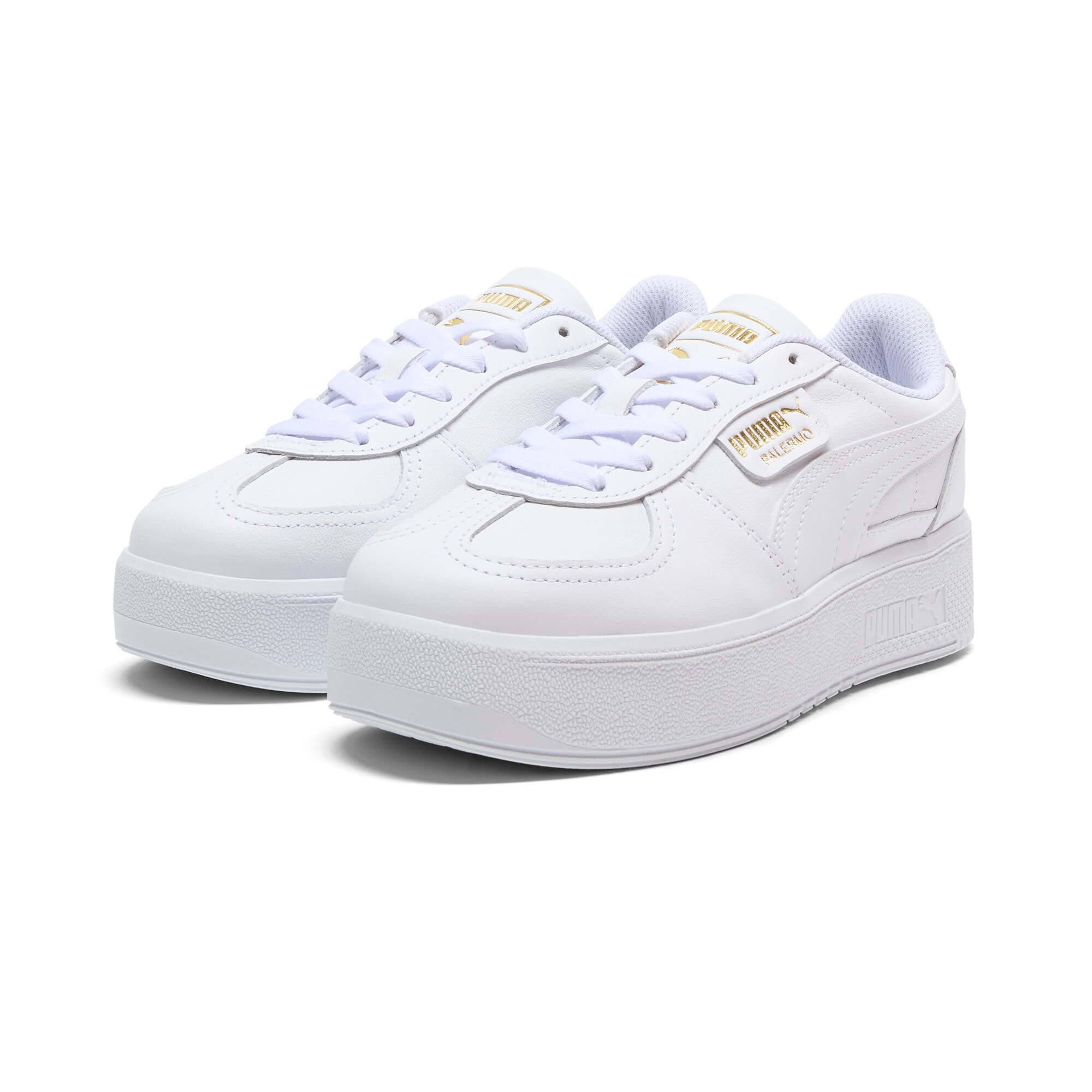 PUMA, Damen, »PALERMO ELEVATA LTH WNS«, PUMA White, 42, PUMA White, Reguläre Breite