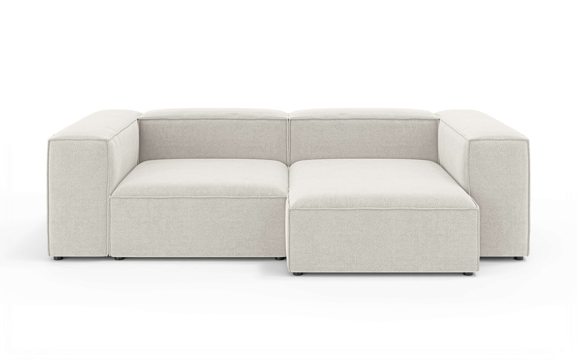 INOSIGN Ecksofa »XL HAILY L-Form, Modularsofa extra tief, Maße B/T/H: 260/160/72 cm«, als Modul oder separat verwendbar, für individuelle Zusammenstellung