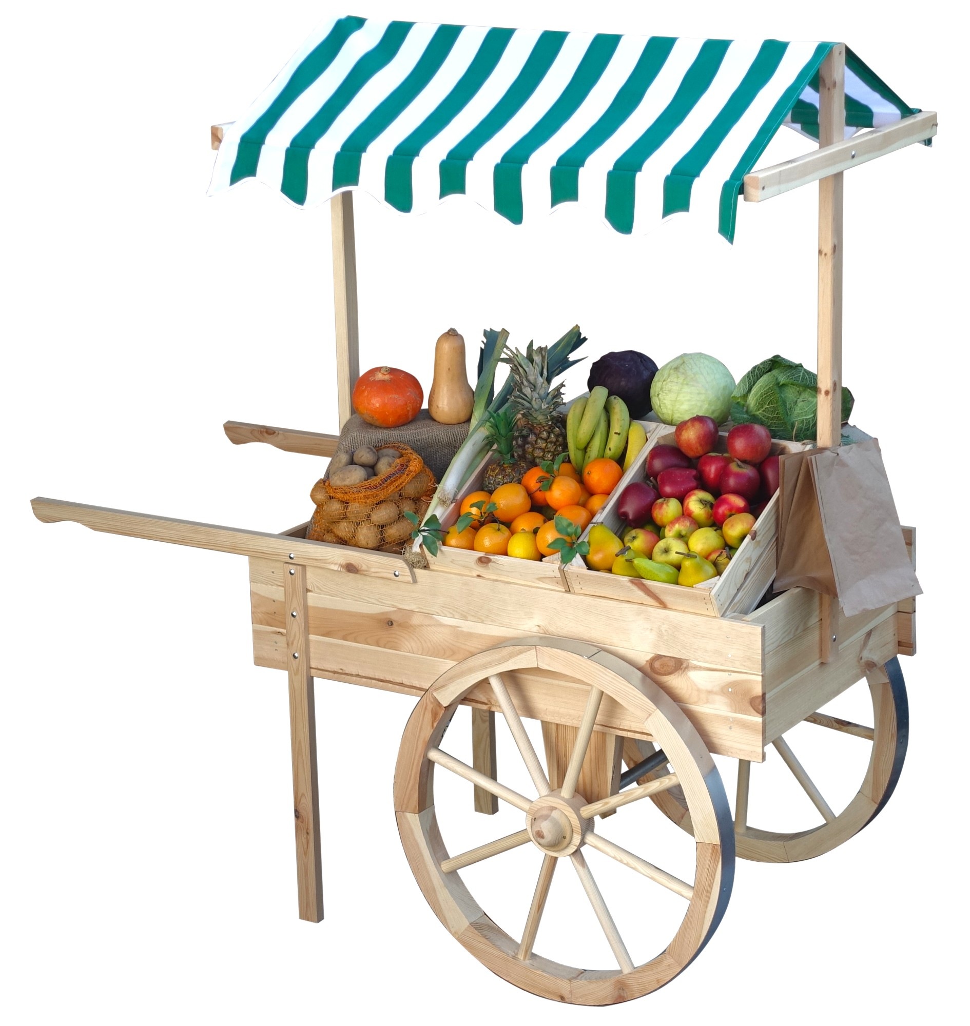 promadino Transportkarren »Marktwagen«, B/T/H: 173/82/187 cm