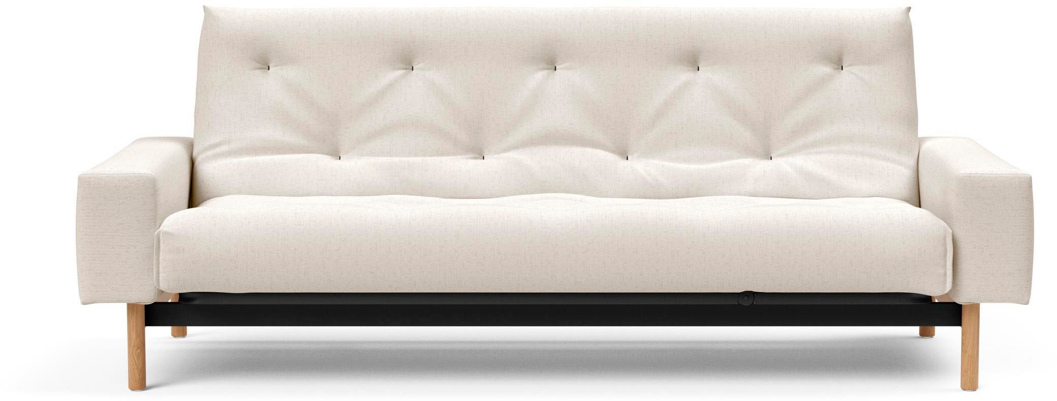 INNOVATION LIVING ™ Schlafsofa »MIMER hochwertige Schlaffunktion, aktuelles Design und extra Komfort,«, Taschenfederkernmatratze, Breite Liegefläche 140 cm