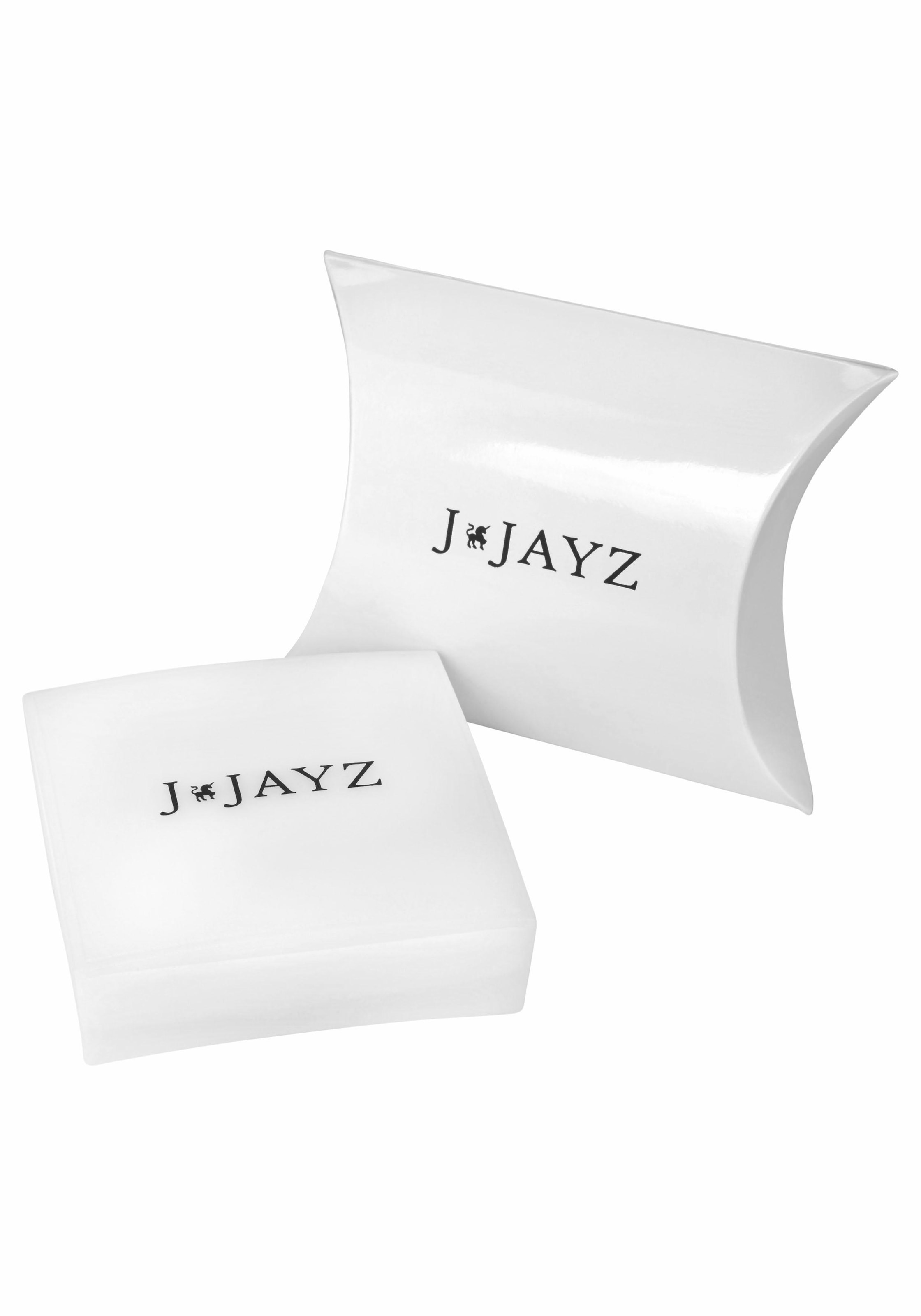 J.Jayz Paar Ohrstecker »Glamouröses Design«, mit großen funkelnden Glassteinen