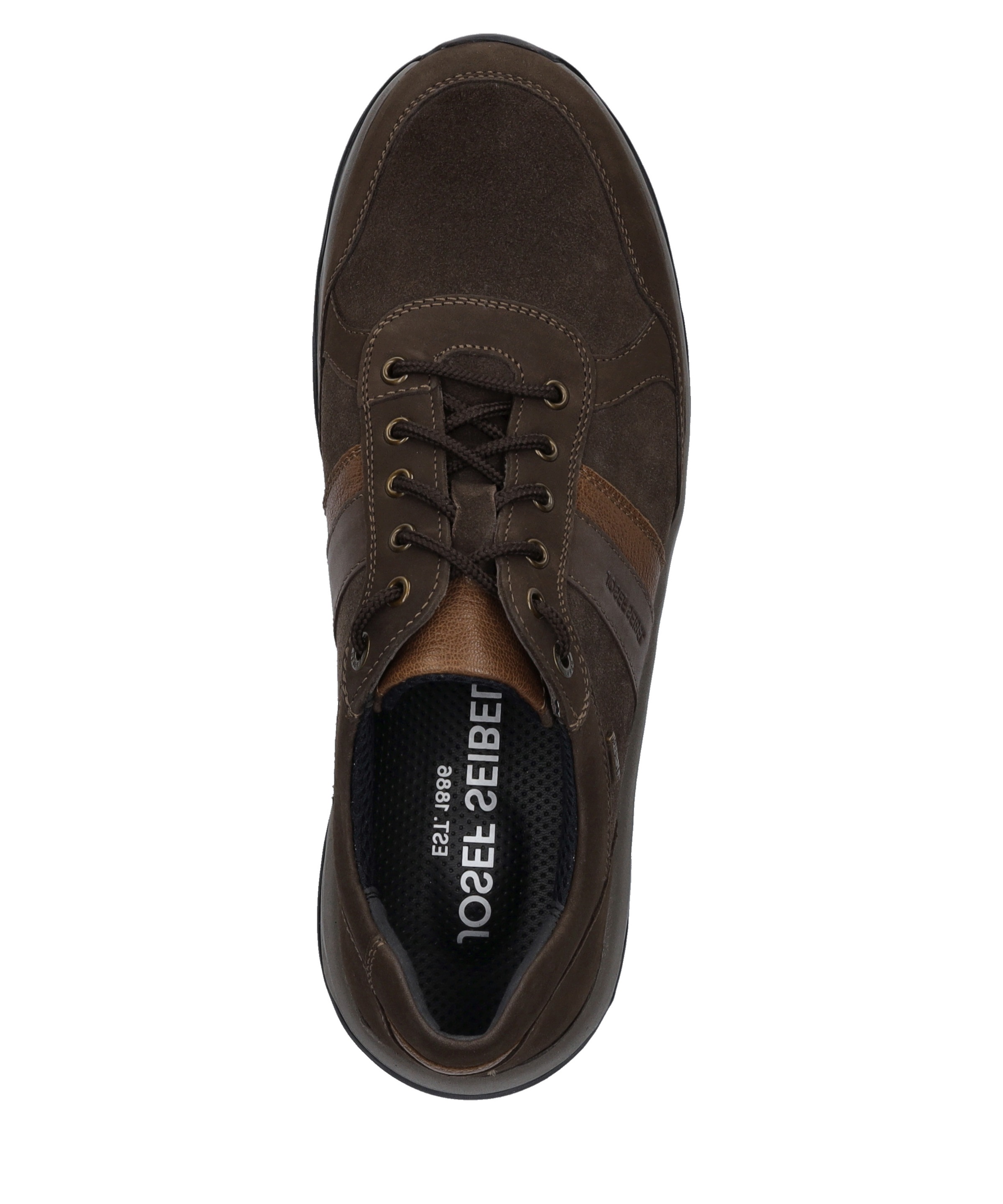 Josef Seibel Schnürschuh »Leroy 56, braun-kombi«
