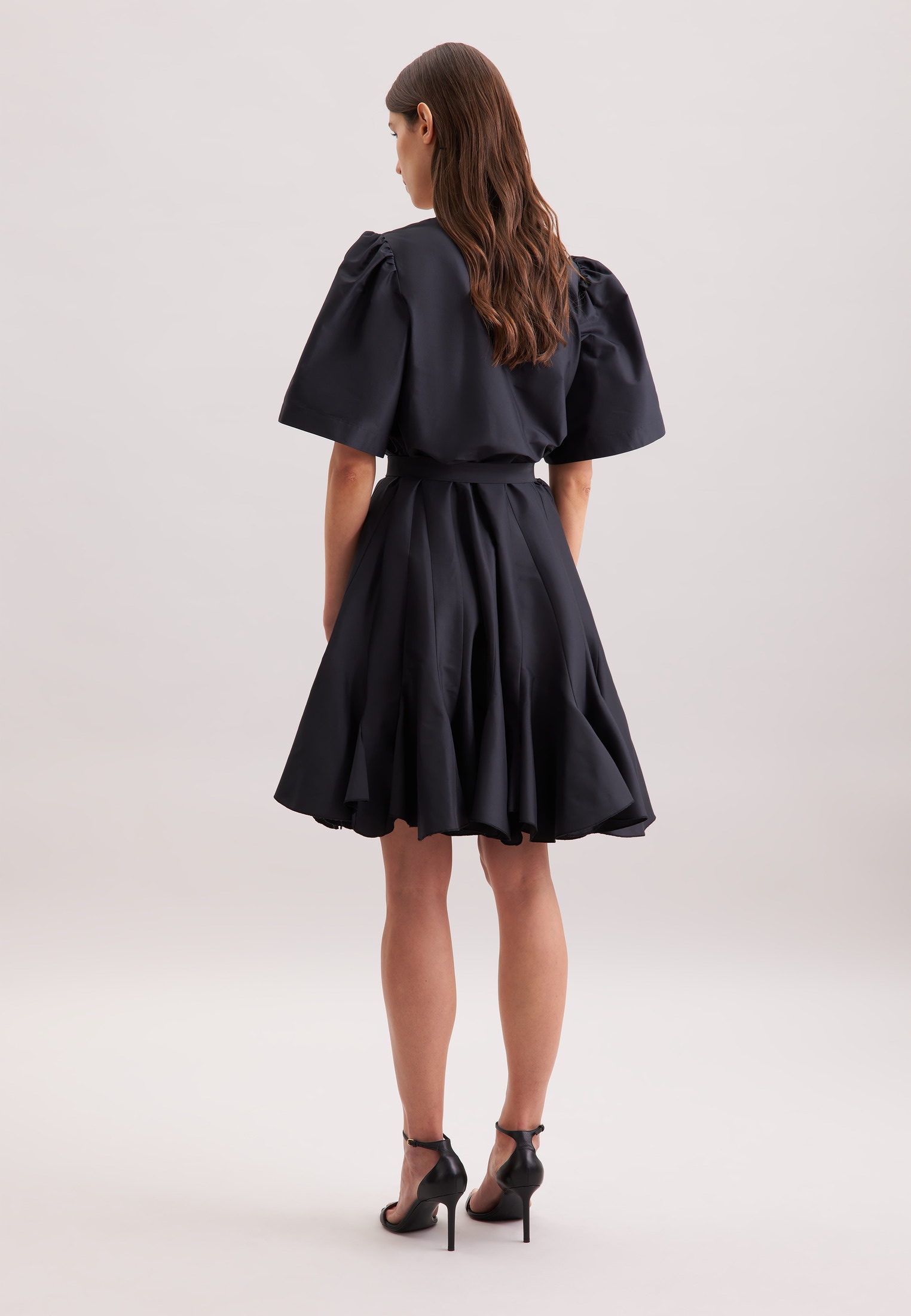 seidensticker Sommerkleid »Schwarze Rose«, V-Neck Uni