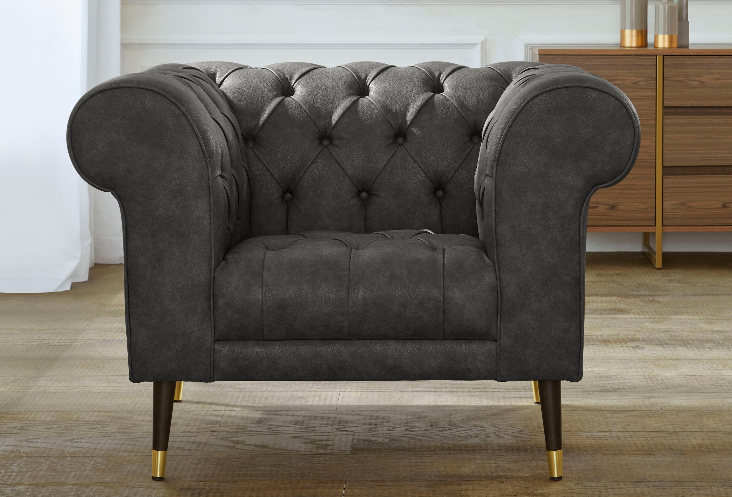 Home affaire Chesterfield-Sessel "Tinnum Sessel"
