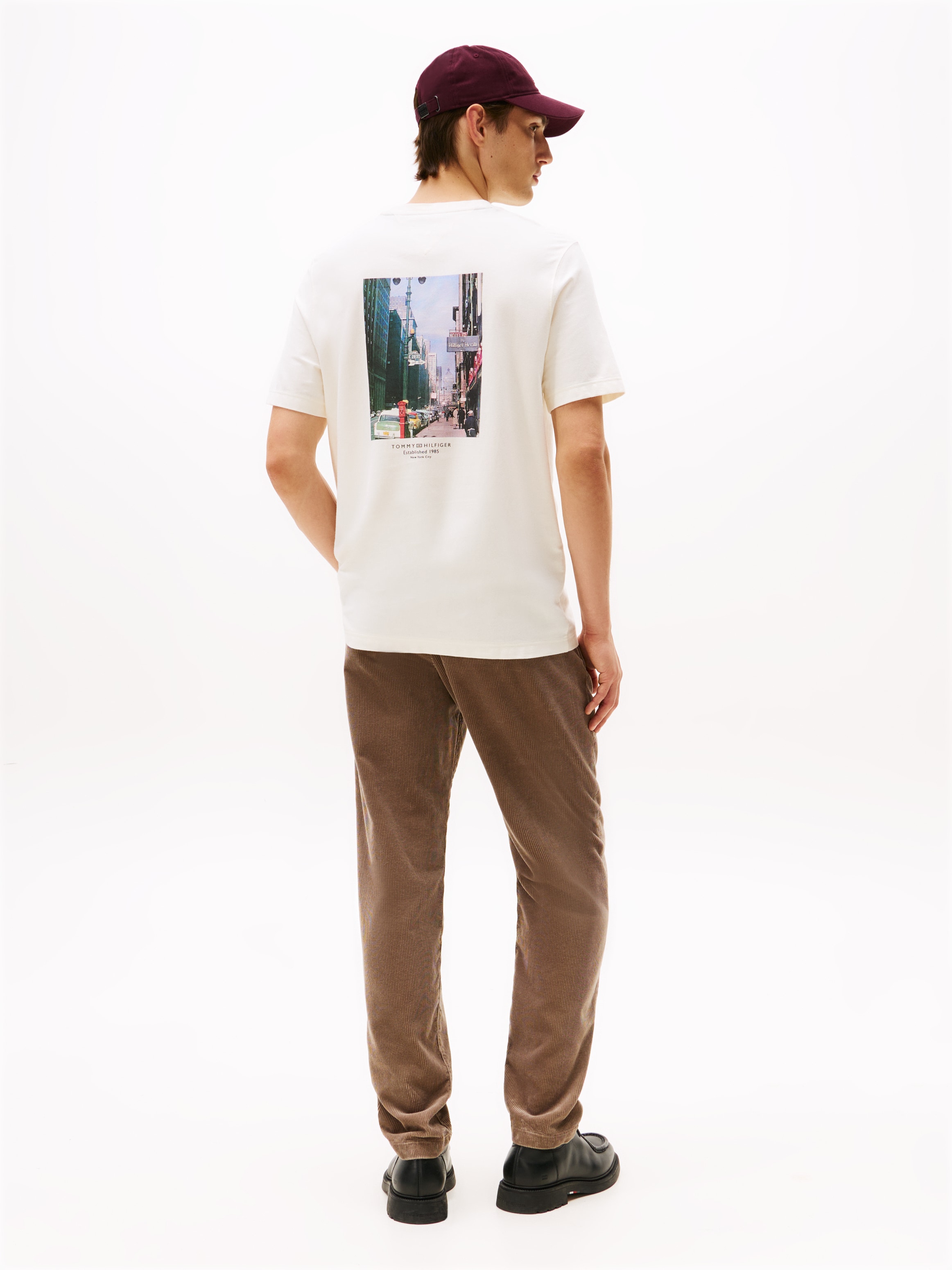 Tommy Hilfiger T-Shirt »PHOTO PRINT GRAPHIC«, großer Rückenprint, Rundhals, regular fit, Jersey
