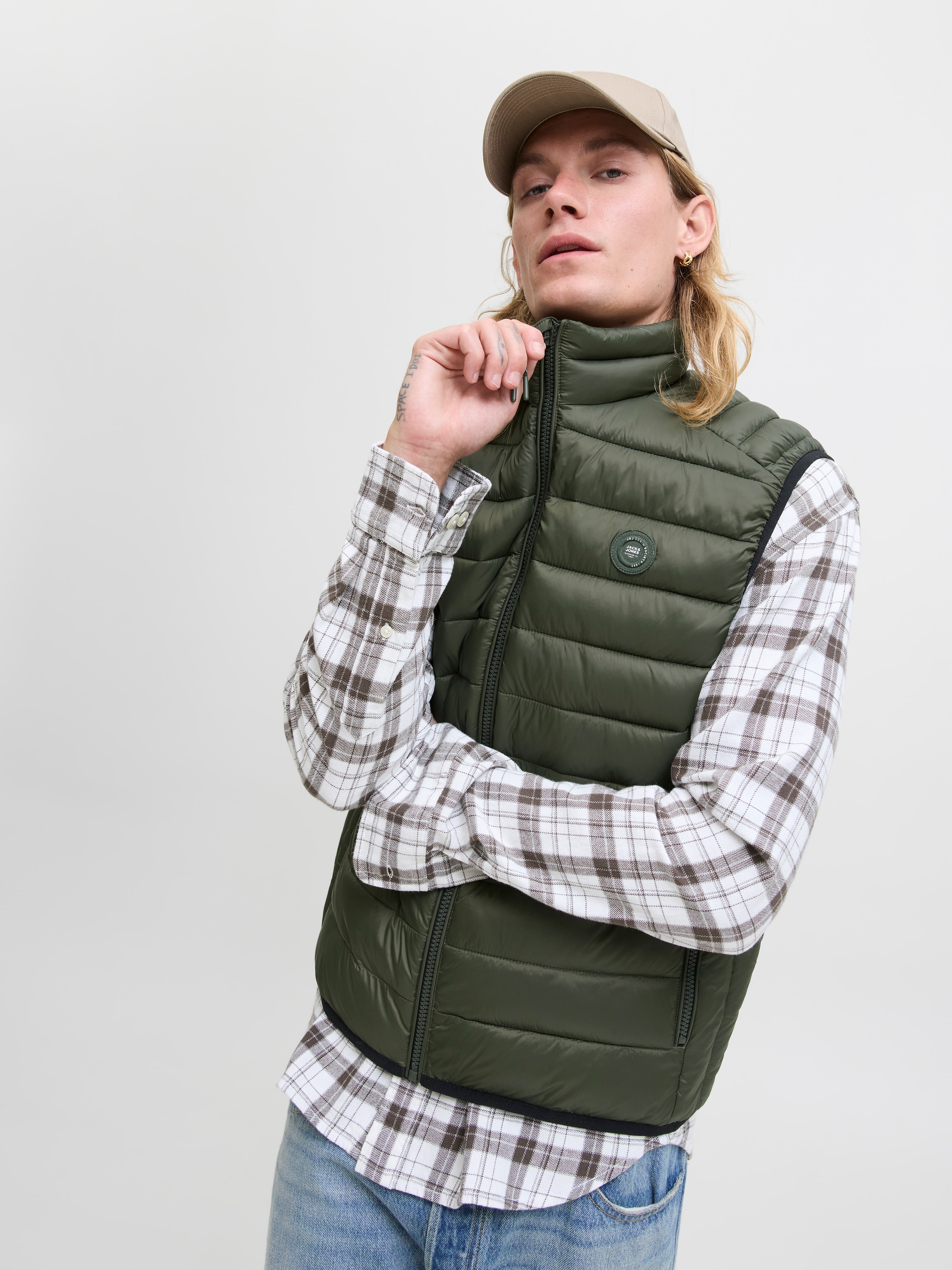 Jack & Jones Steppweste »JJEBRADLEY LIGHT BODYWARMER COLLAR NOOS«