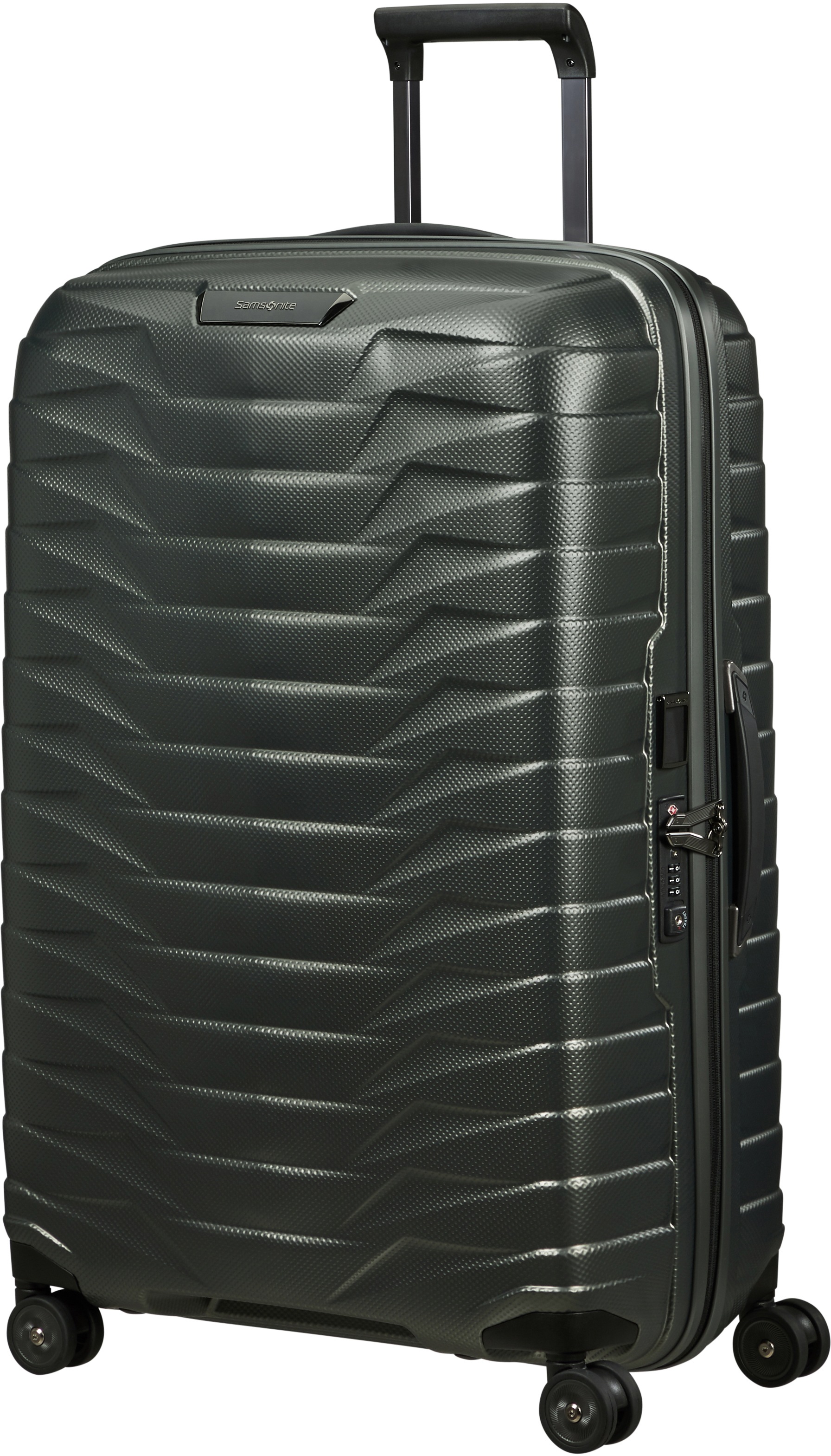Samsonite Hartschalen-Trolley »PROXIS, verschiedene Größen und Farben«, 4 Rollen, Trolley Reisegepäck Hartschalenkoffer Reisekoffer TSA-Zahlenschloss