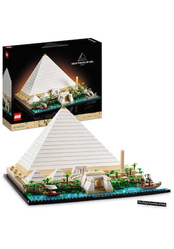 LEGO® Konstruktionsspielsteine »Cheops-Pyramide (21058), LEGO® Architecture«, (1476... kaufen