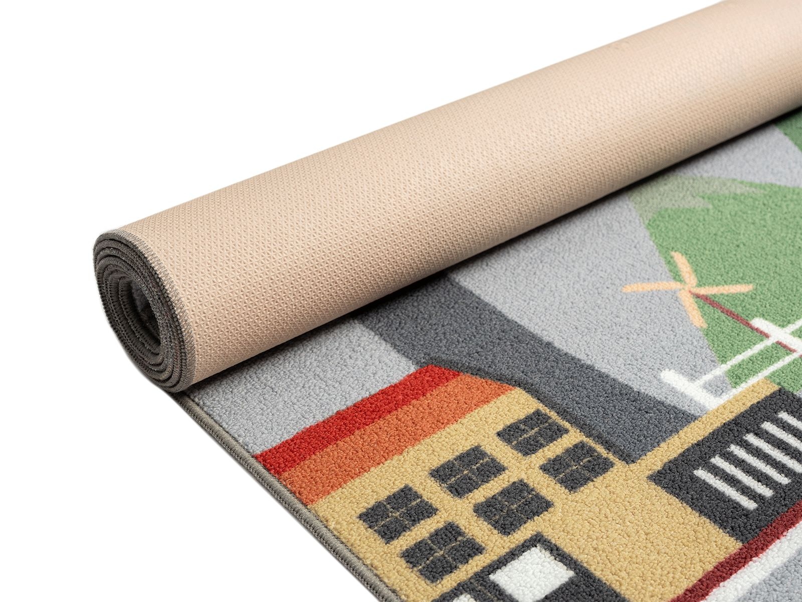 the carpet Teppich »Happy Life« rechteckig 4 mm Höhe Life Kinderzimmer Teppich Spielteppich pflegeleicht