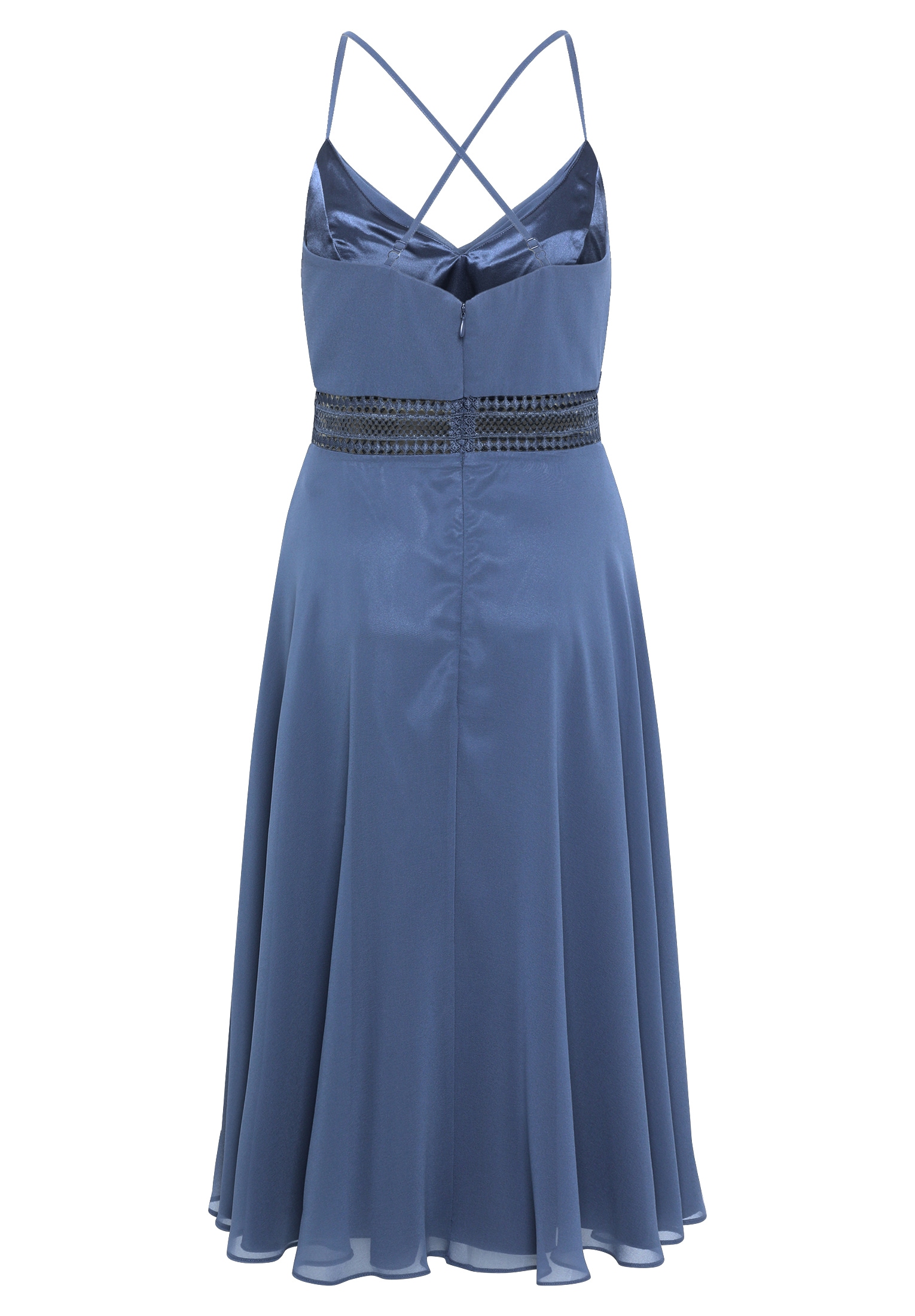 Vera Mont Cocktailkleid »Cocktailkleid mit Wasserfallausschnitt«