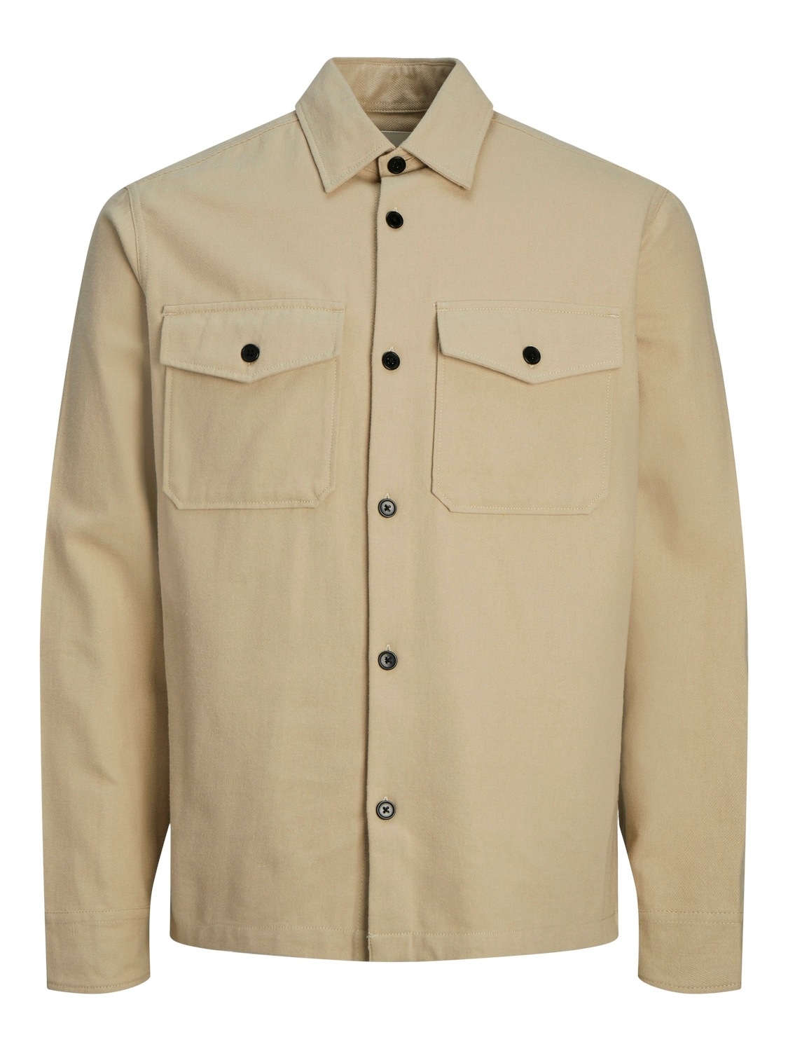 Jack & Jones Langarmhemd »JPRCCROY SPRING SOLID OVERSHIRT L/S SN«