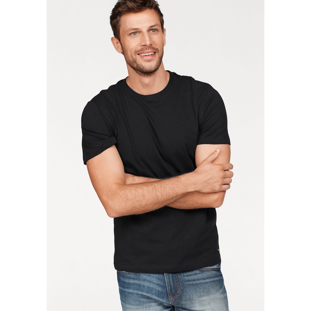 TOM TAILOR T-Shirt, (Packung, 2er-Pack)