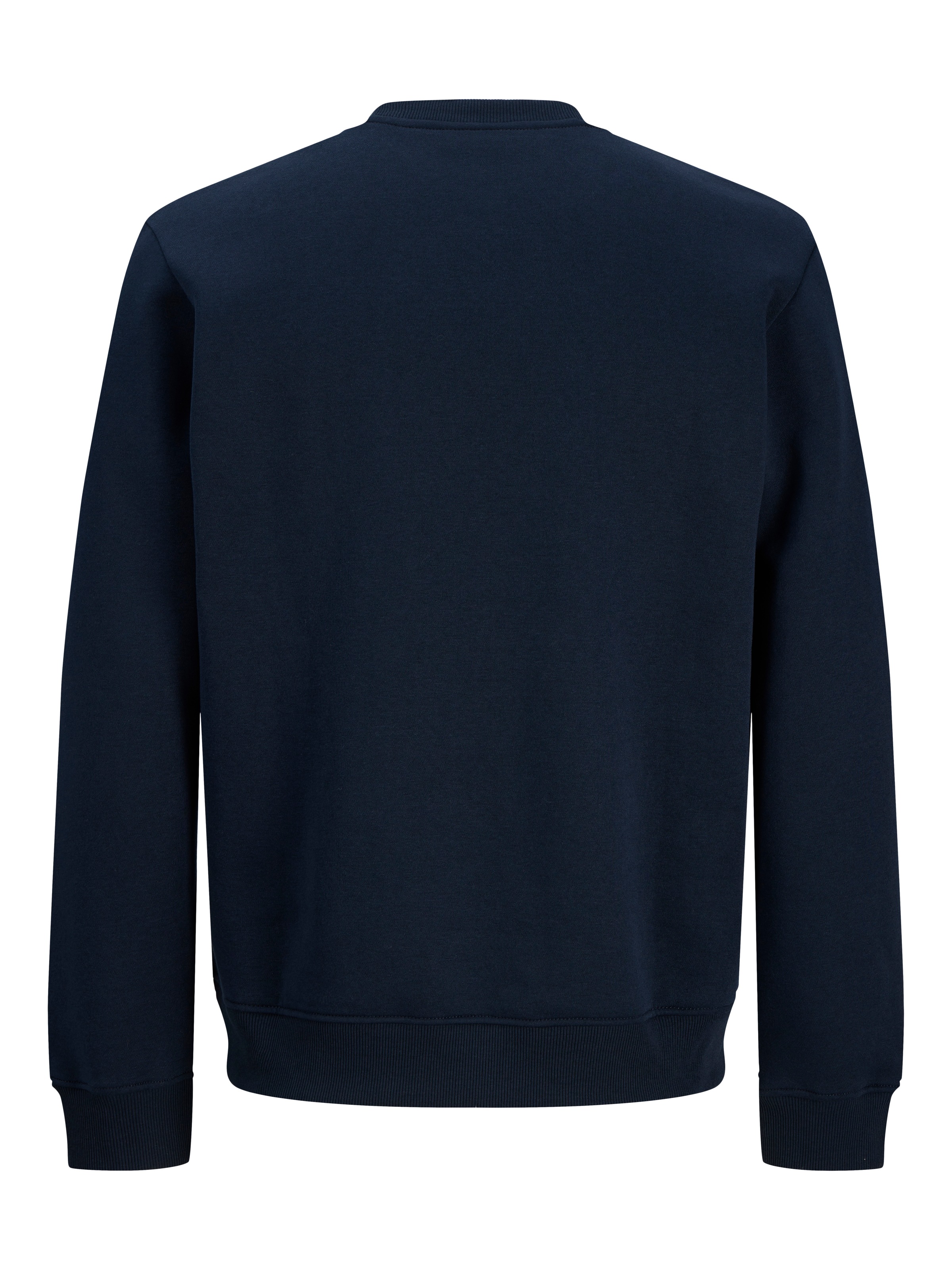 Jack & Jones Sweatshirt »JJBENSON SWEAT CREW NECK«, Materialmix, regular fit
