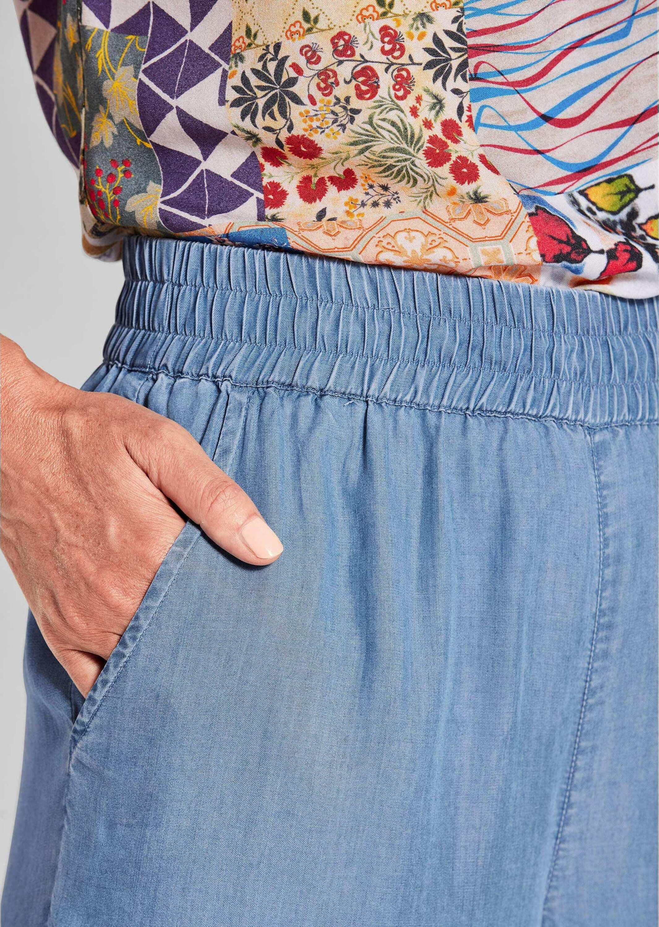 GOLDNER 2-in-1-Hose »Culotte Bequeme Culotte in verkürzter Länge«