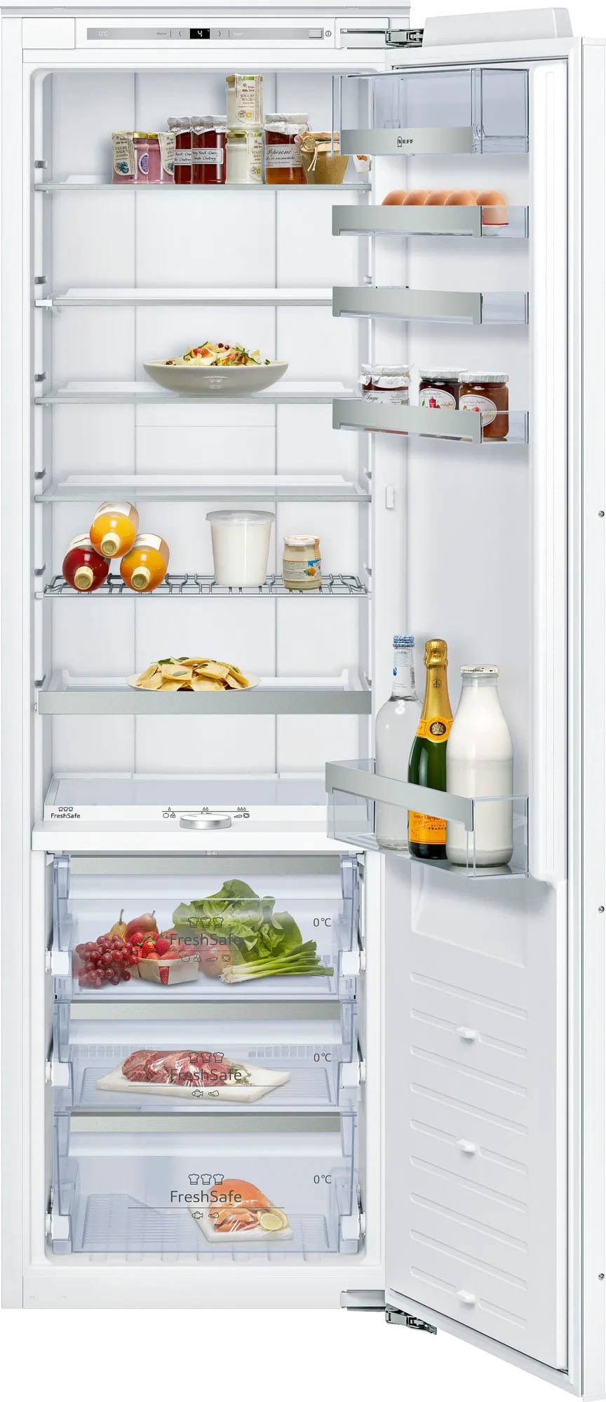 NEFF Einbaukühlschrank »KI8813FE0«, KI8813FE0, 177,2 cm hoch, 56 cm breit  mit 3 Jahren XXL Garantie