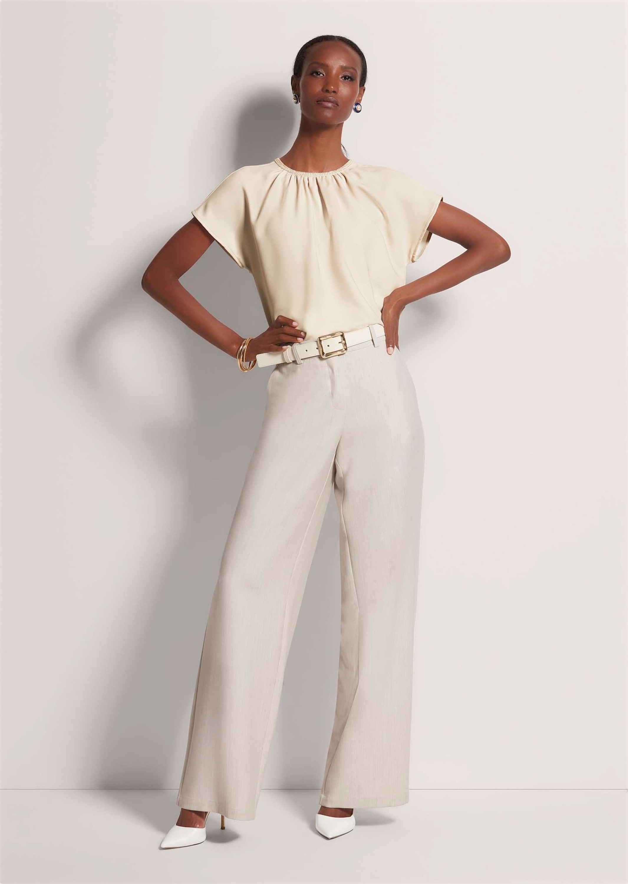 MADELEINE Shirtbluse »Blusenshirt Blusenshirt mit Glanz-Akzent«