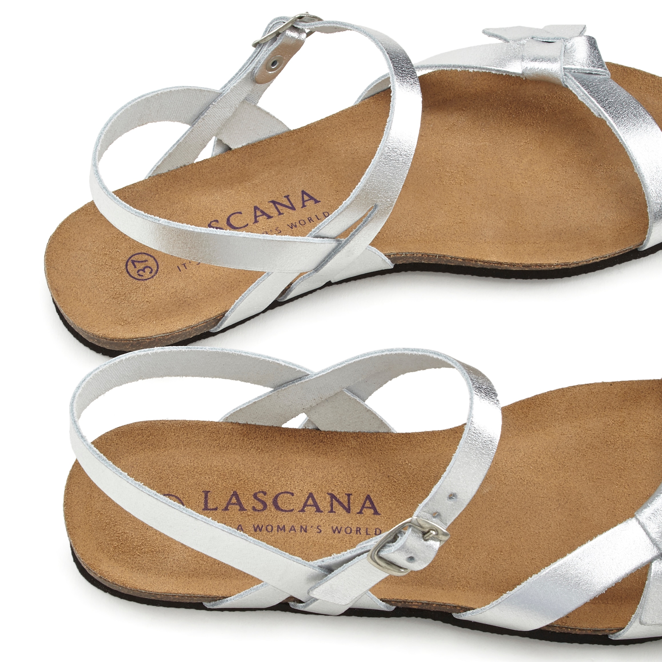 LASCANA Sandale »Sommerschuh«  Sandalette, Sommerschuh aus Leder