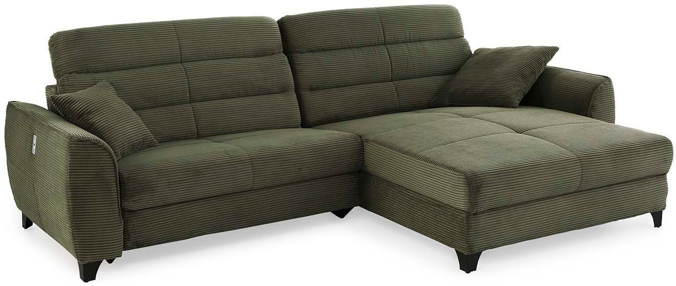 Jockenhöfer Gruppe Ecksofa »Double One L-Form«, mit 2x 120cm breiten, elektromotorischen Relaxfunktionen