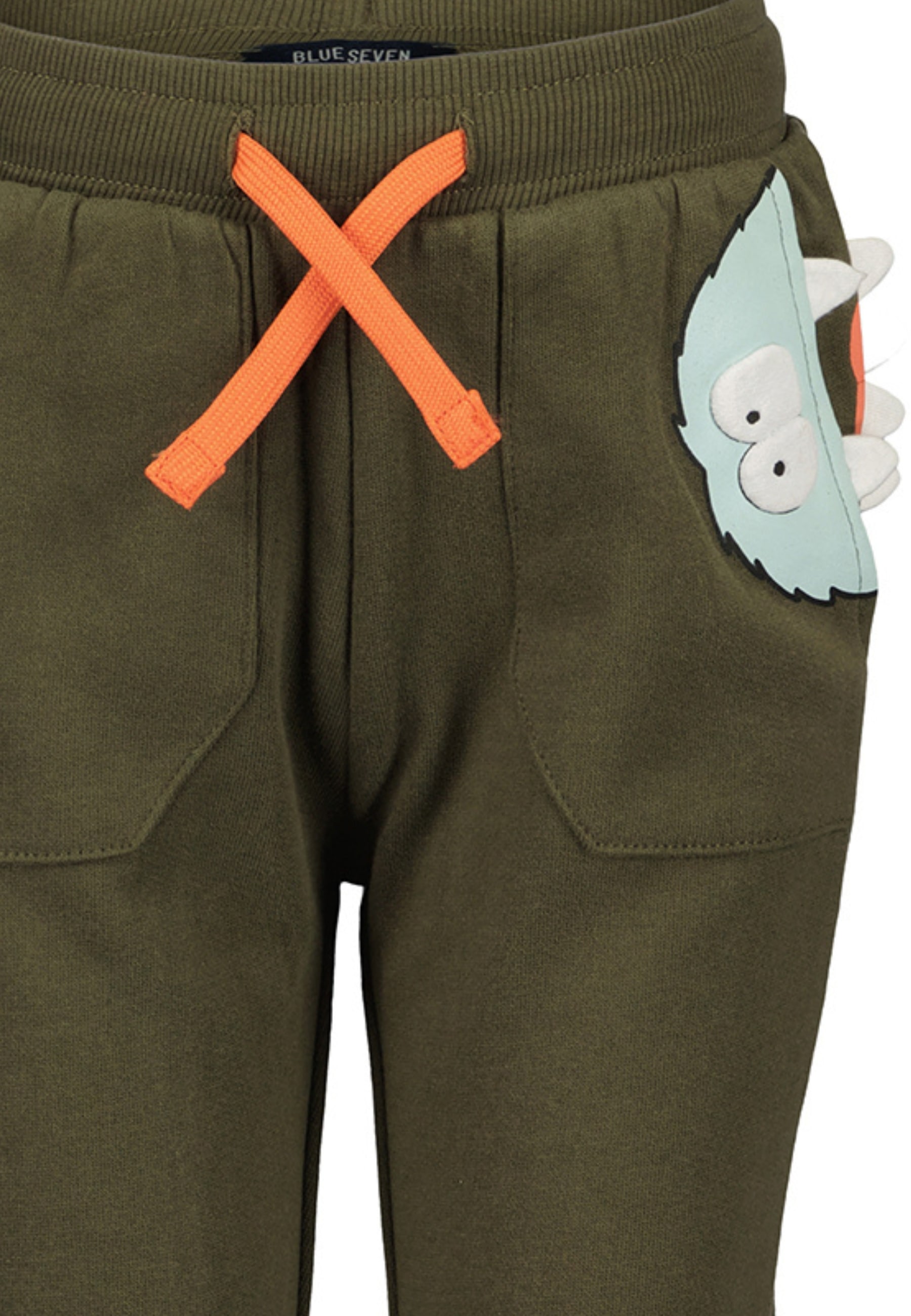 Blue Seven Sweathose  mit toller Taschenapplikation im Monster-Look