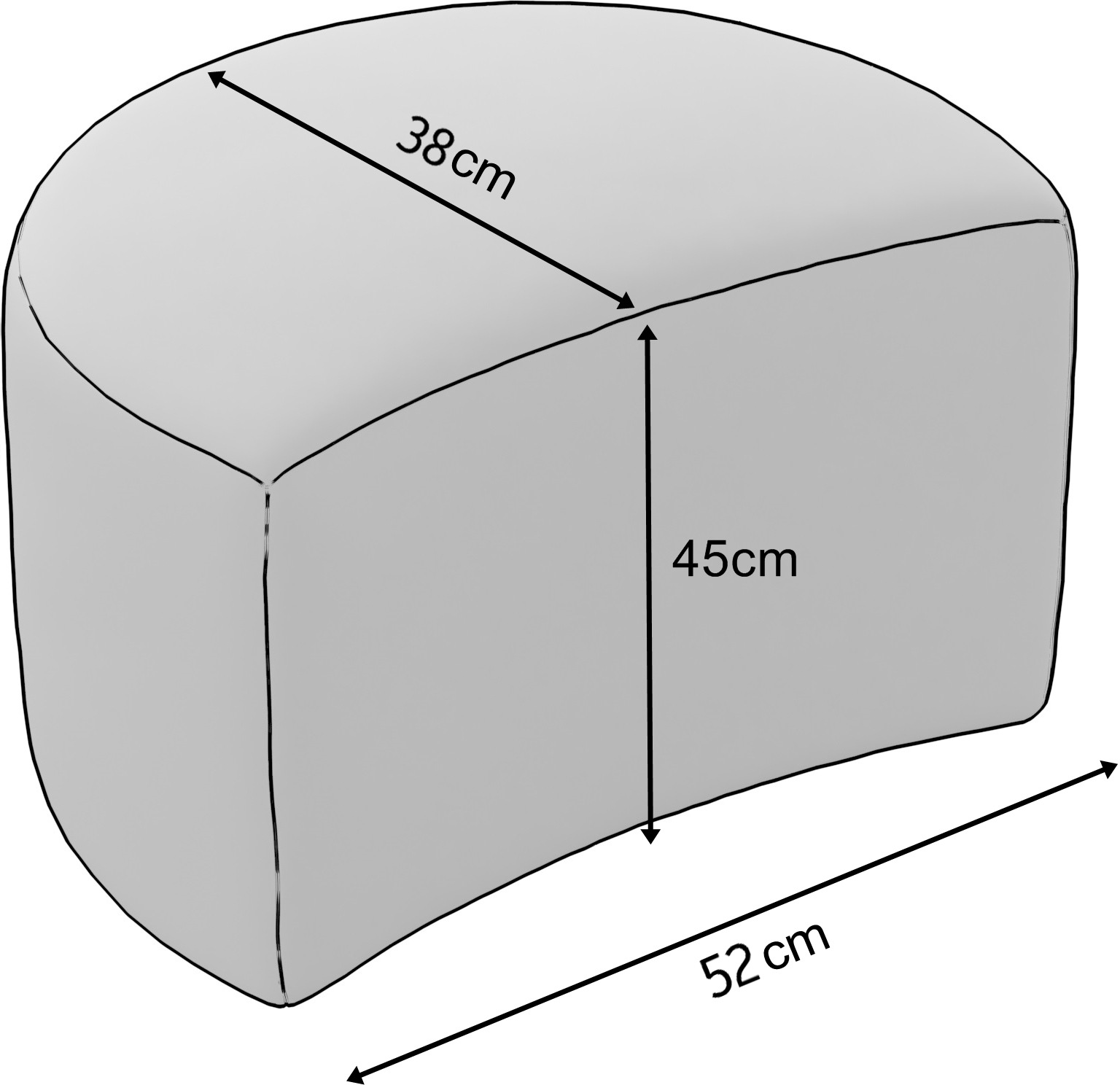 Home affaire Hocker »MAISIE« passende Ergänzung zum Drehsessel MAISIE, in 3 Farben lieferbar