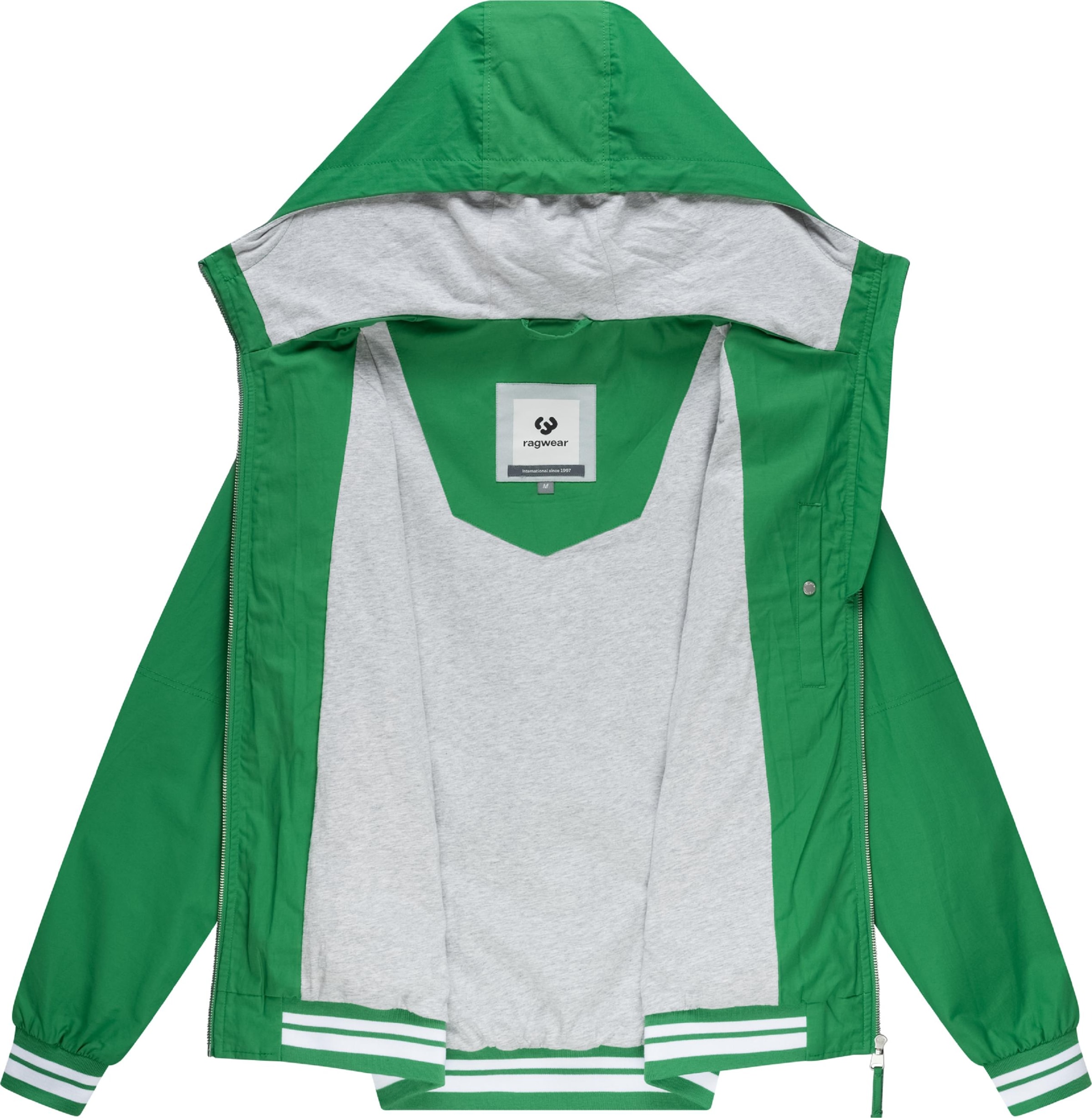 Ragwear Outdoorjacke »Kapuzenjacke Stewan YOUMODO« mit Kapuze leichte Herren Übergangsjacke mitelastischen Bündchen