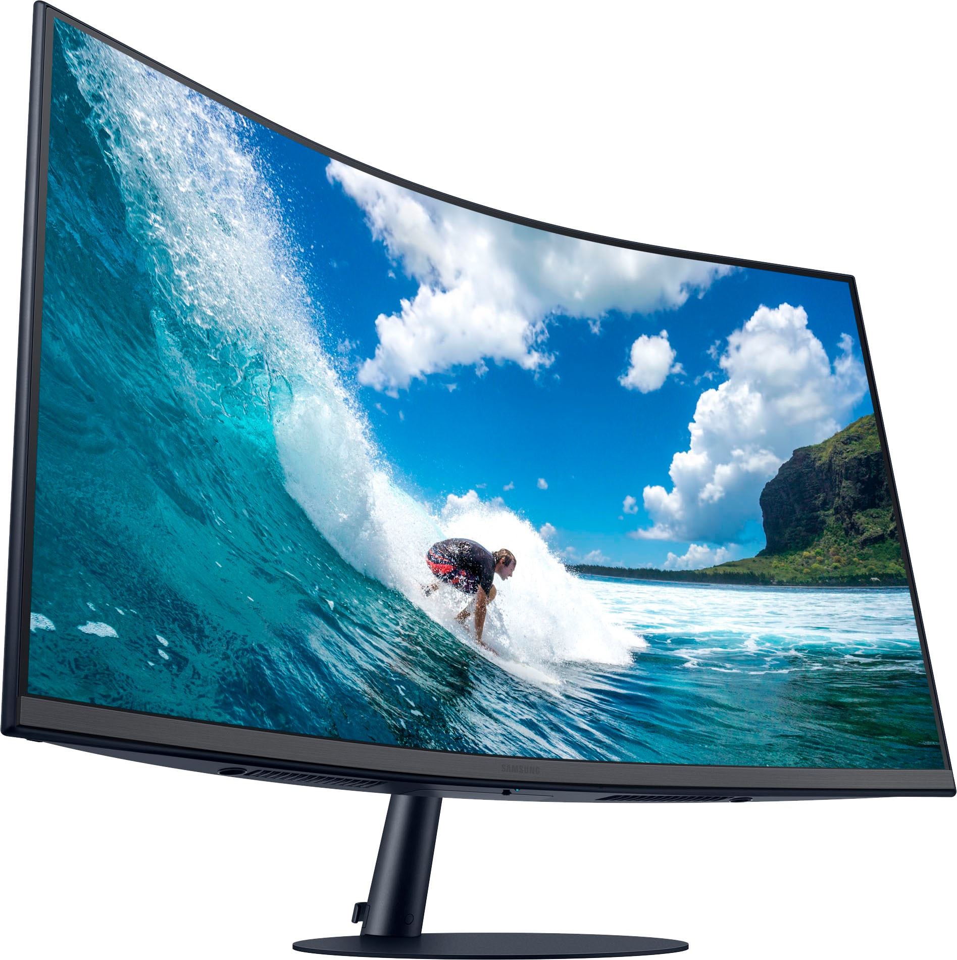 Samsung Curved-Gaming-LED-Monitor »C32T550FDR«, 80 cm/32 Zoll, 1920 x 1080 px, Full HD, 4 ms Reaktionszeit, 75 Hz