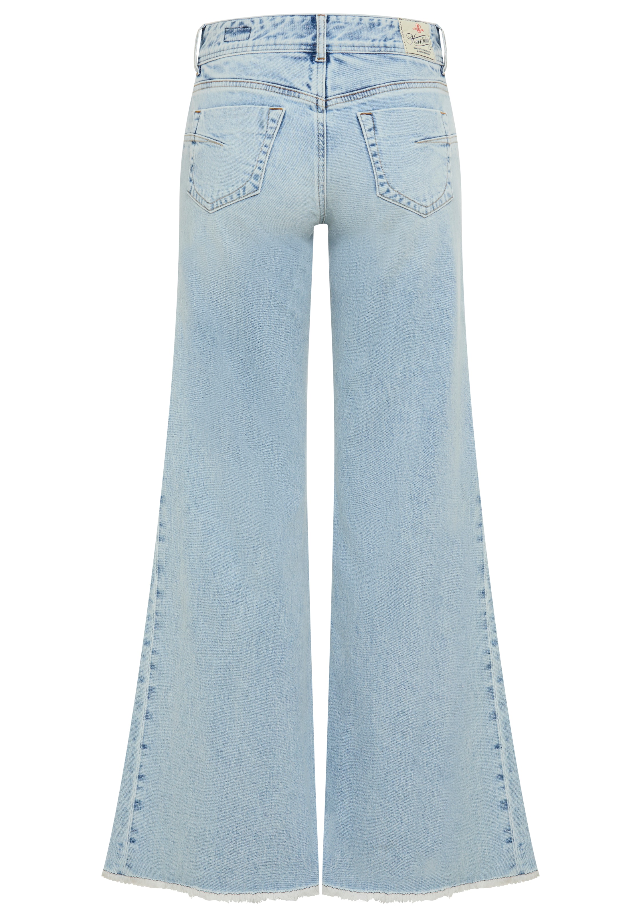 Herrlicher 5-Pocket-Jeans »Edna Kama Denim« Flared Fit, extra Weite