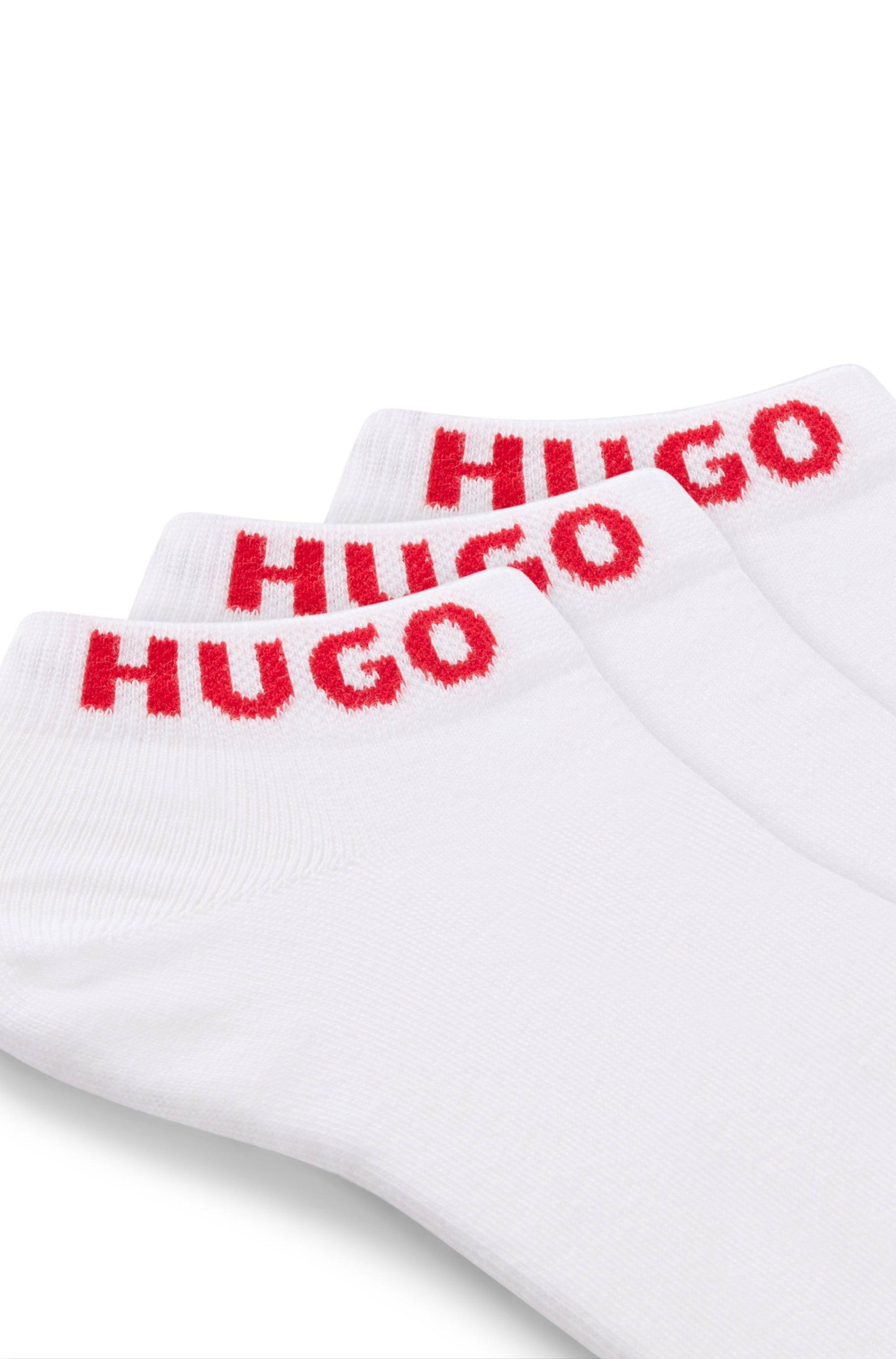 HUGO Underwear Freizeitsocken »3P AS UNI CC«, (Packung, 3er), mit Logostickerei