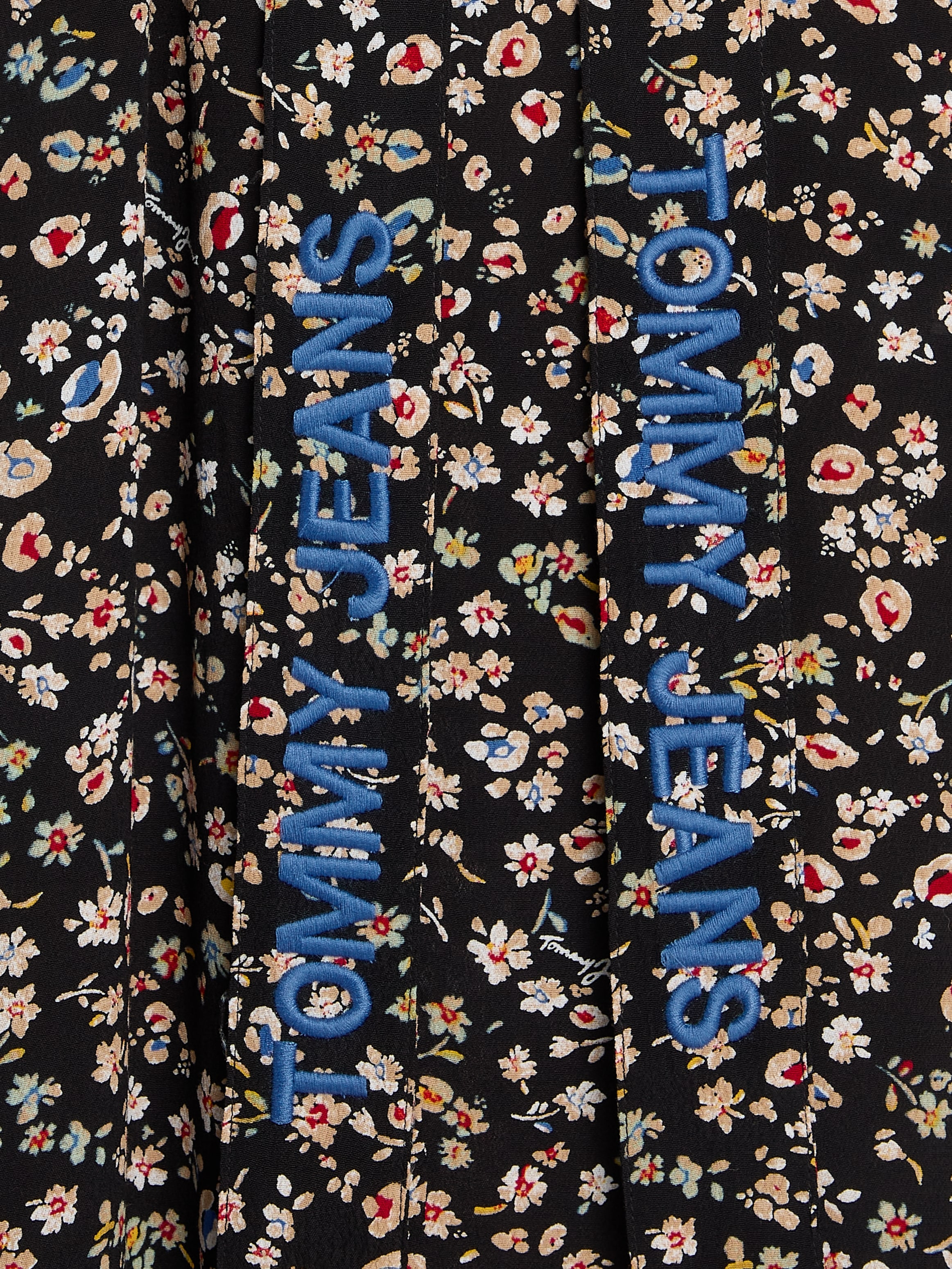 BELTED »TJW Shirtkleid Print floralem tlg.), MIDI ♕ Gürtel FLORAL Tommy Jeans & mit (2 DRESS«, bei