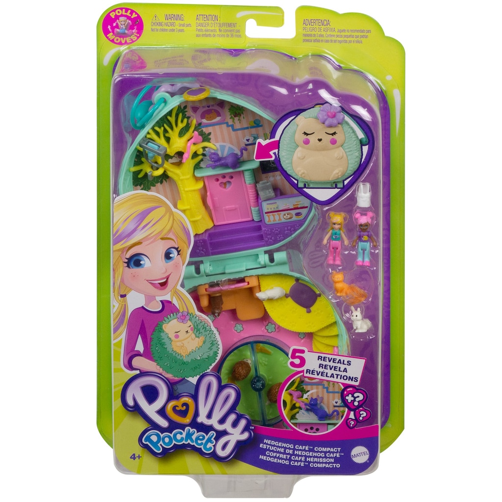 Polly Pocket Spielwelt »Igel-Café Schatulle«, Sammelfigur