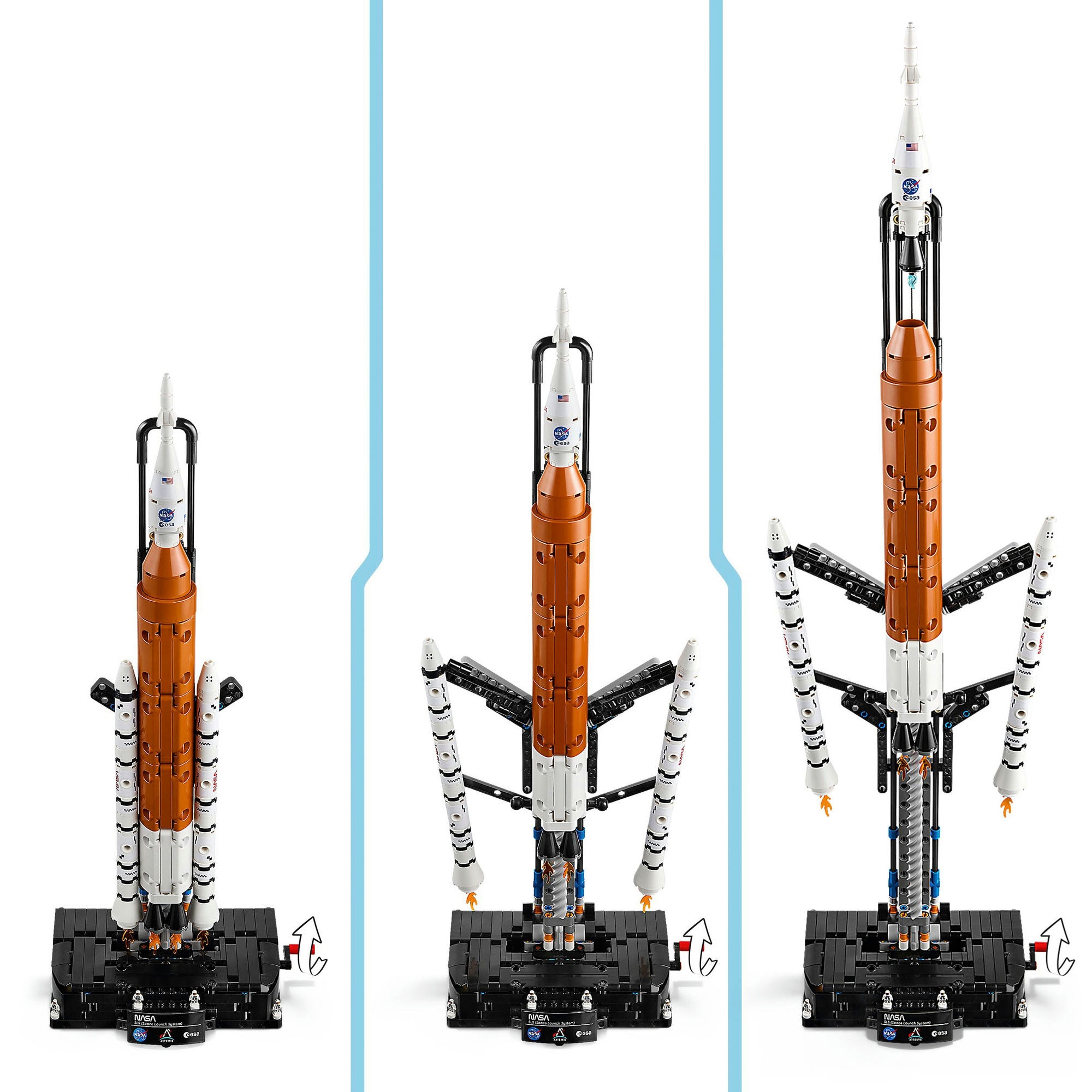 LEGO® Konstruktionsspielsteine »NASA Artemis SLS-Schwerlastrakete (42221), LEGO Technic« Made in Europe
