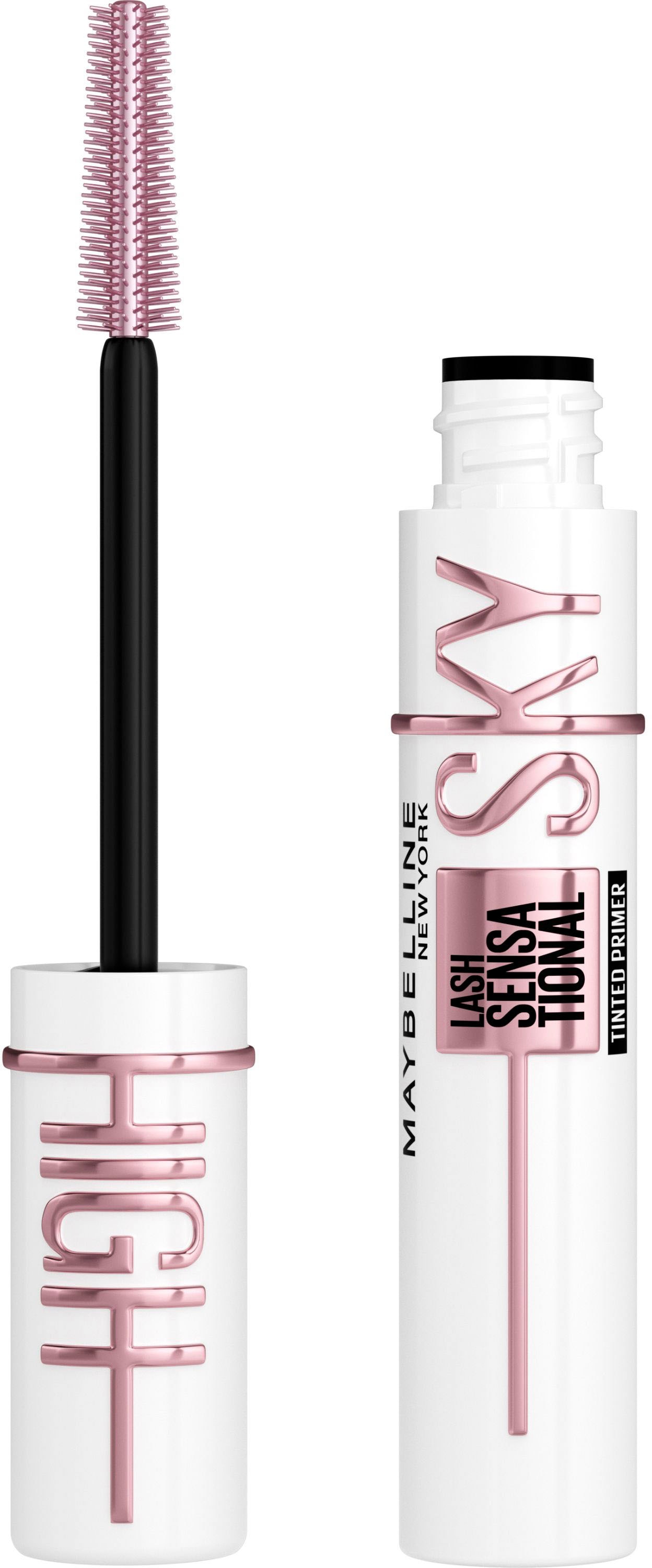 Mascara »Maybelline New York Sky High + Sky High Tinted Primer«, mit Pro-Vitamin B5