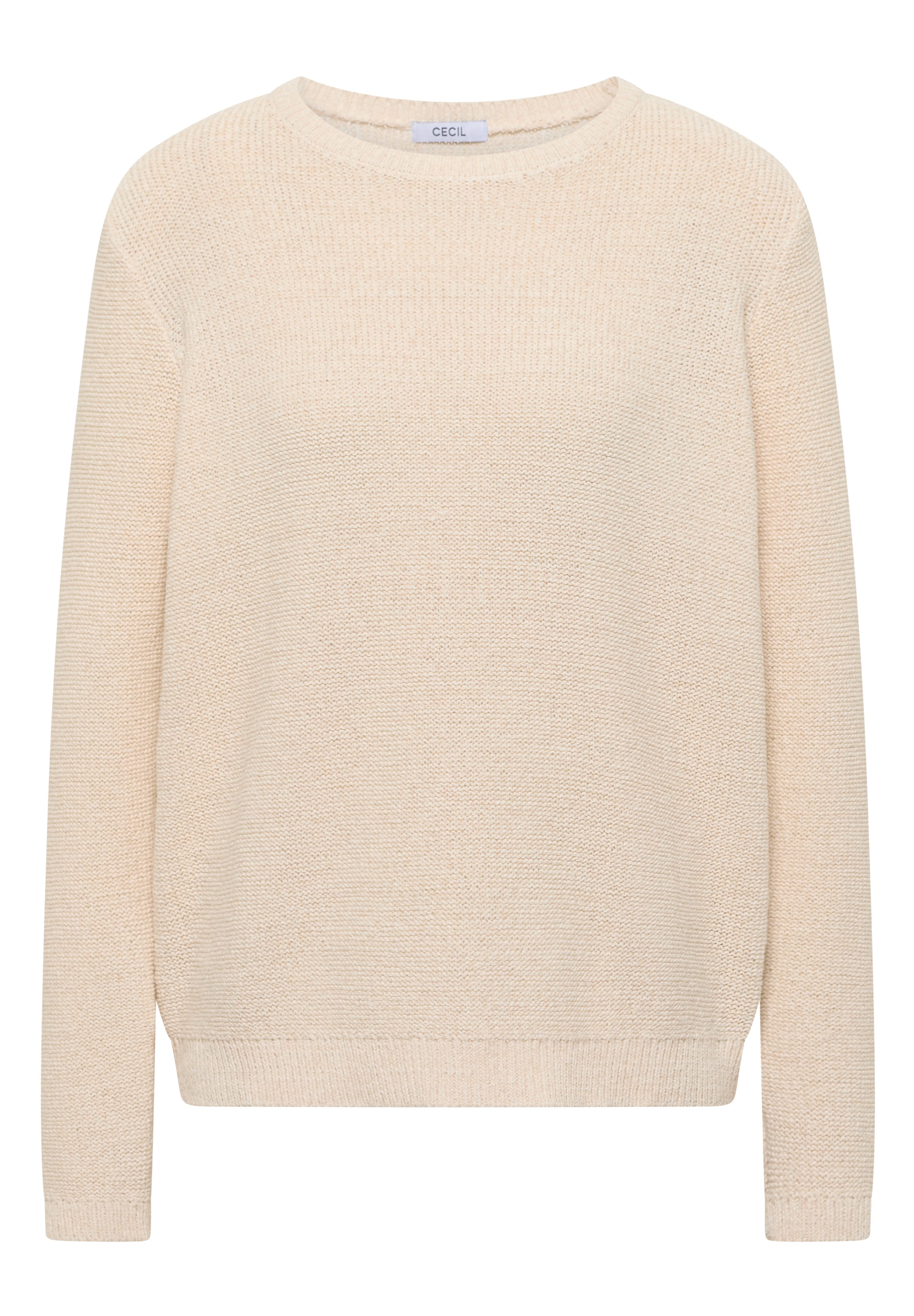 Cecil Strickpullover meliert, mit Rundhals
