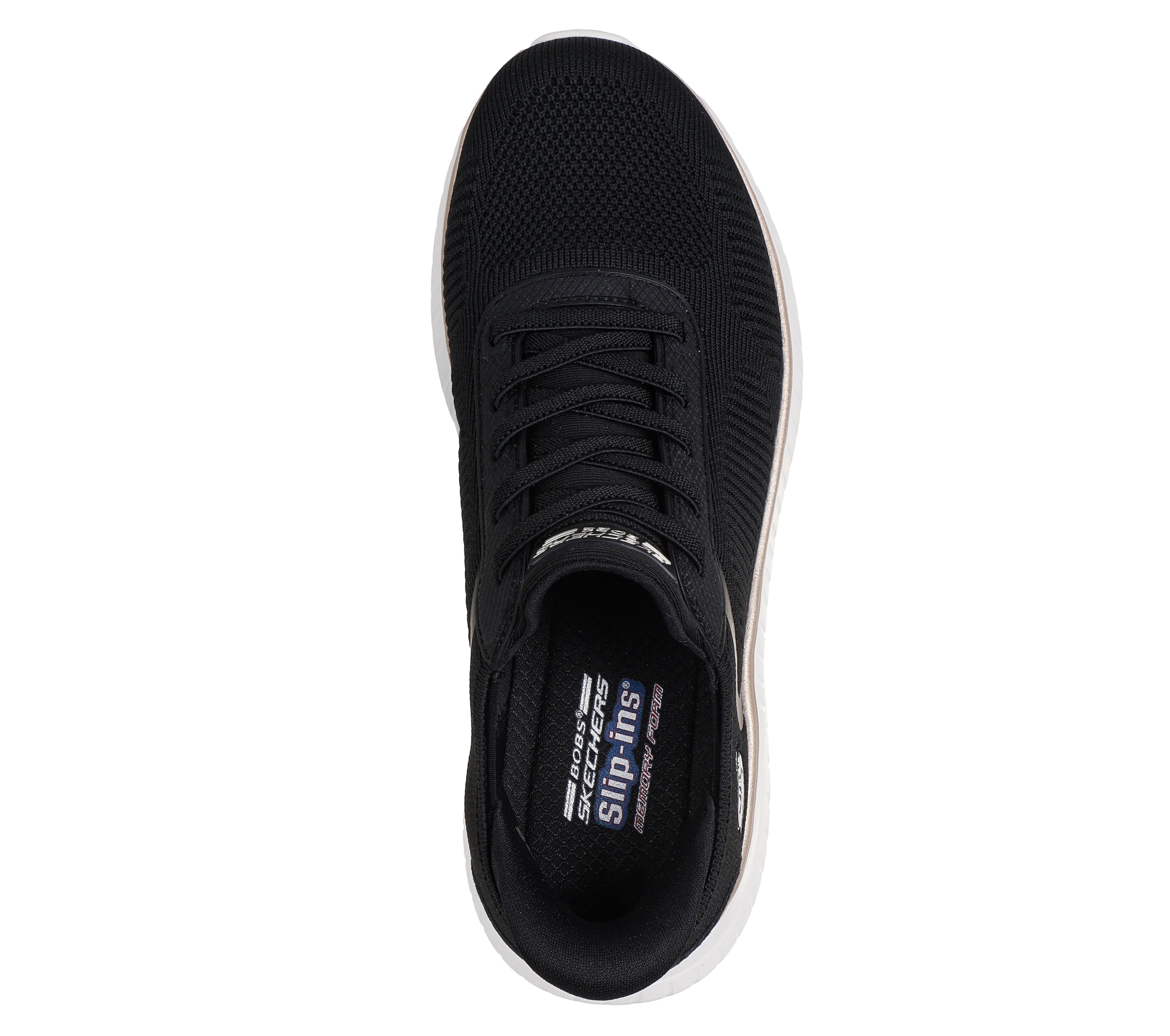 Skechers Slip-On Sneaker »BOBS SQUAD CHAOS-CURRENT MUSE«  , Slipper, Freizeitschuh in veganer Verarbeitung